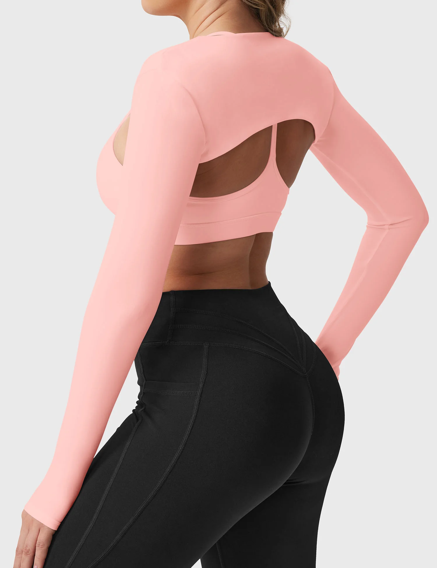 Yeoreo Mini Long Sleeve Bolero Shrug - Image 24