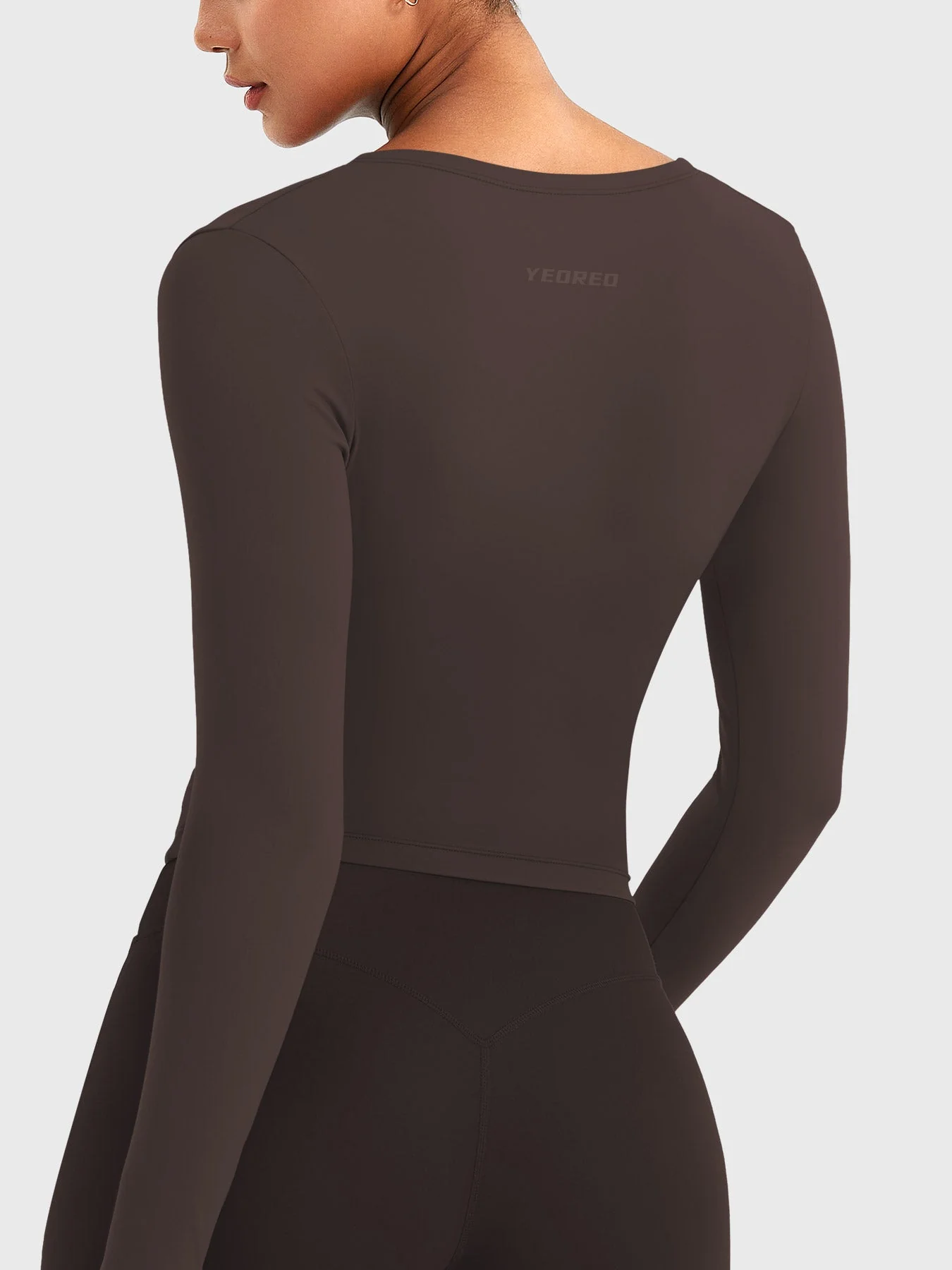 Yeoreo Minniy V Neck Long Sleeve Top - Image 12