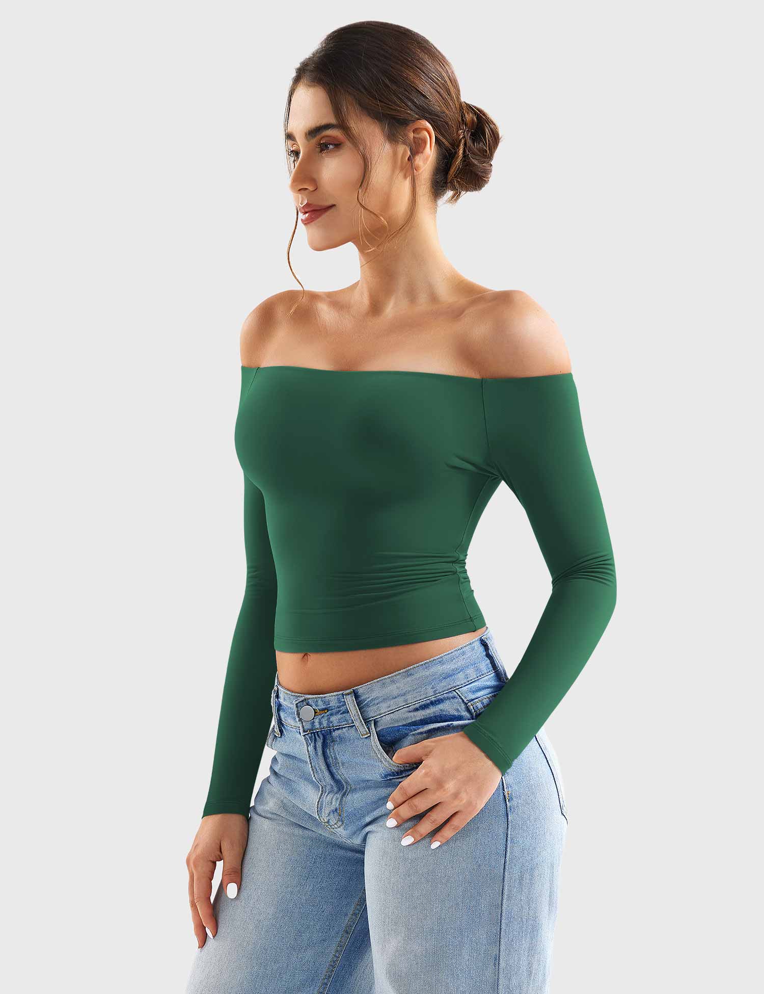 Yeoreo Luzlie off-Shoulder y2k Top - Image 100