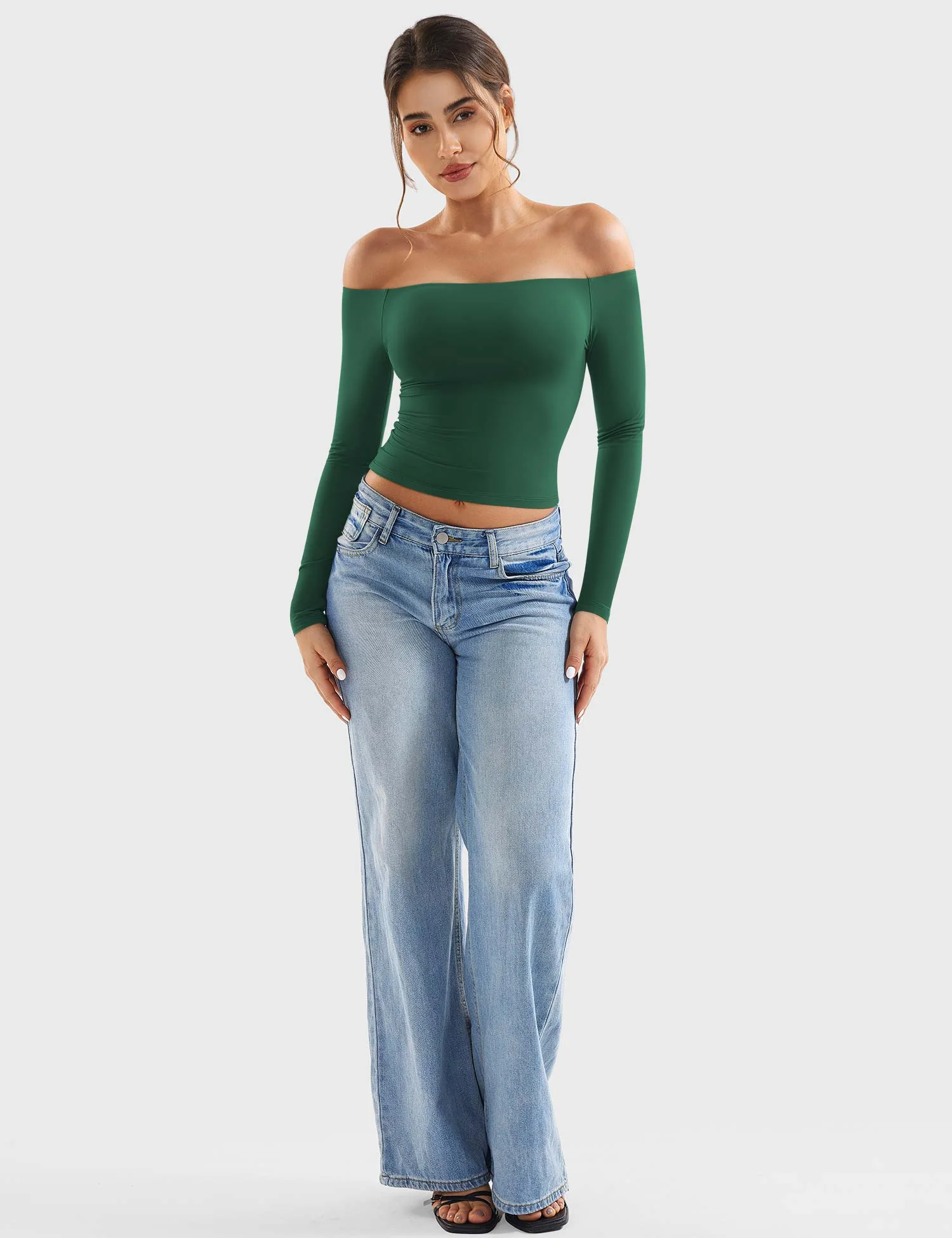 Yeoreo Luzlie off-Shoulder y2k Top - Image 101