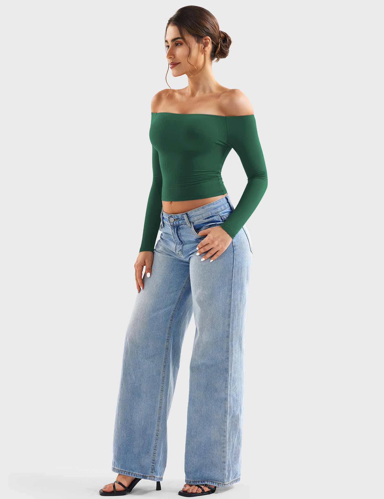 Yeoreo Luzlie off-Shoulder y2k Top - Image 102