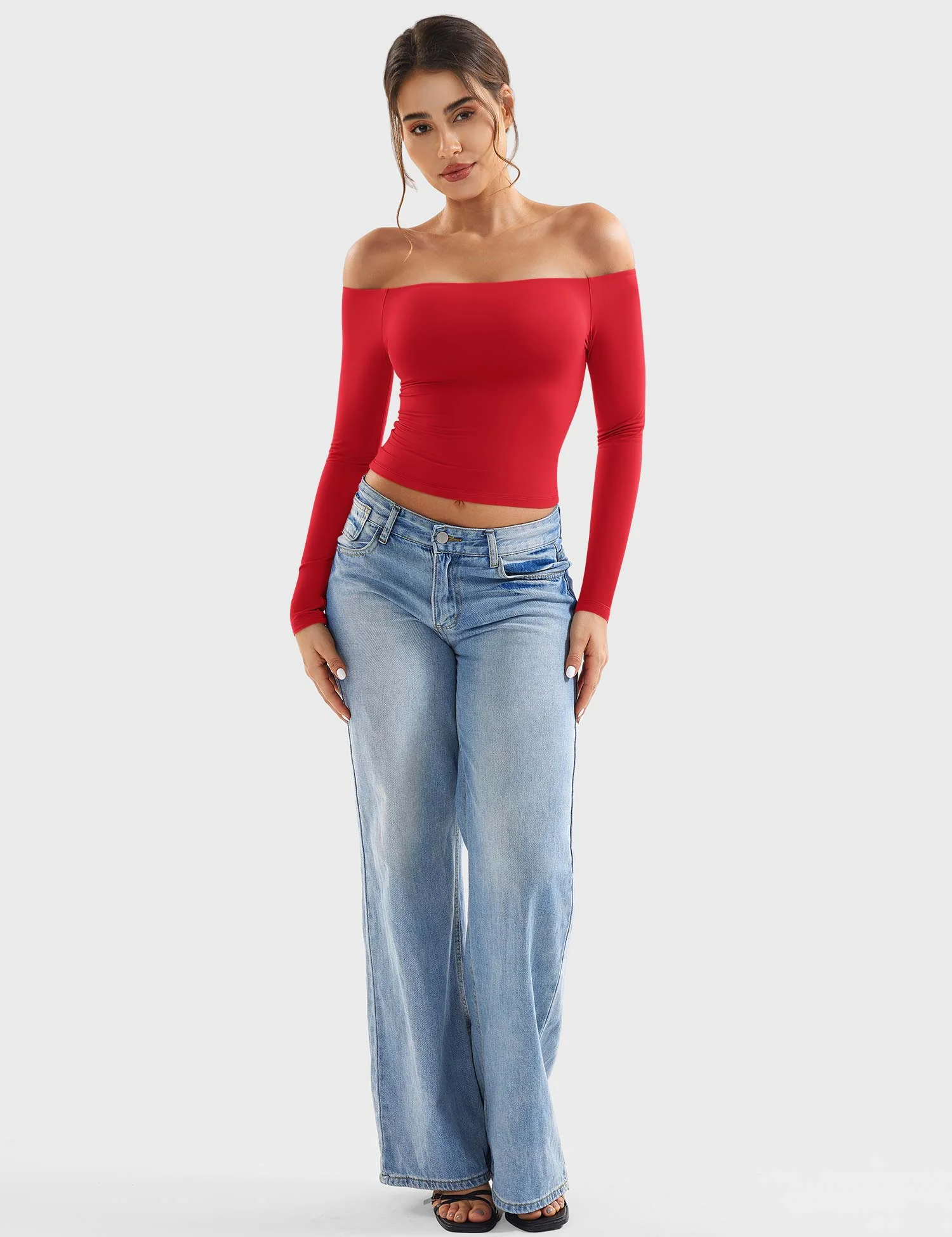 Yeoreo Luzlie off-Shoulder y2k Top - Image 23
