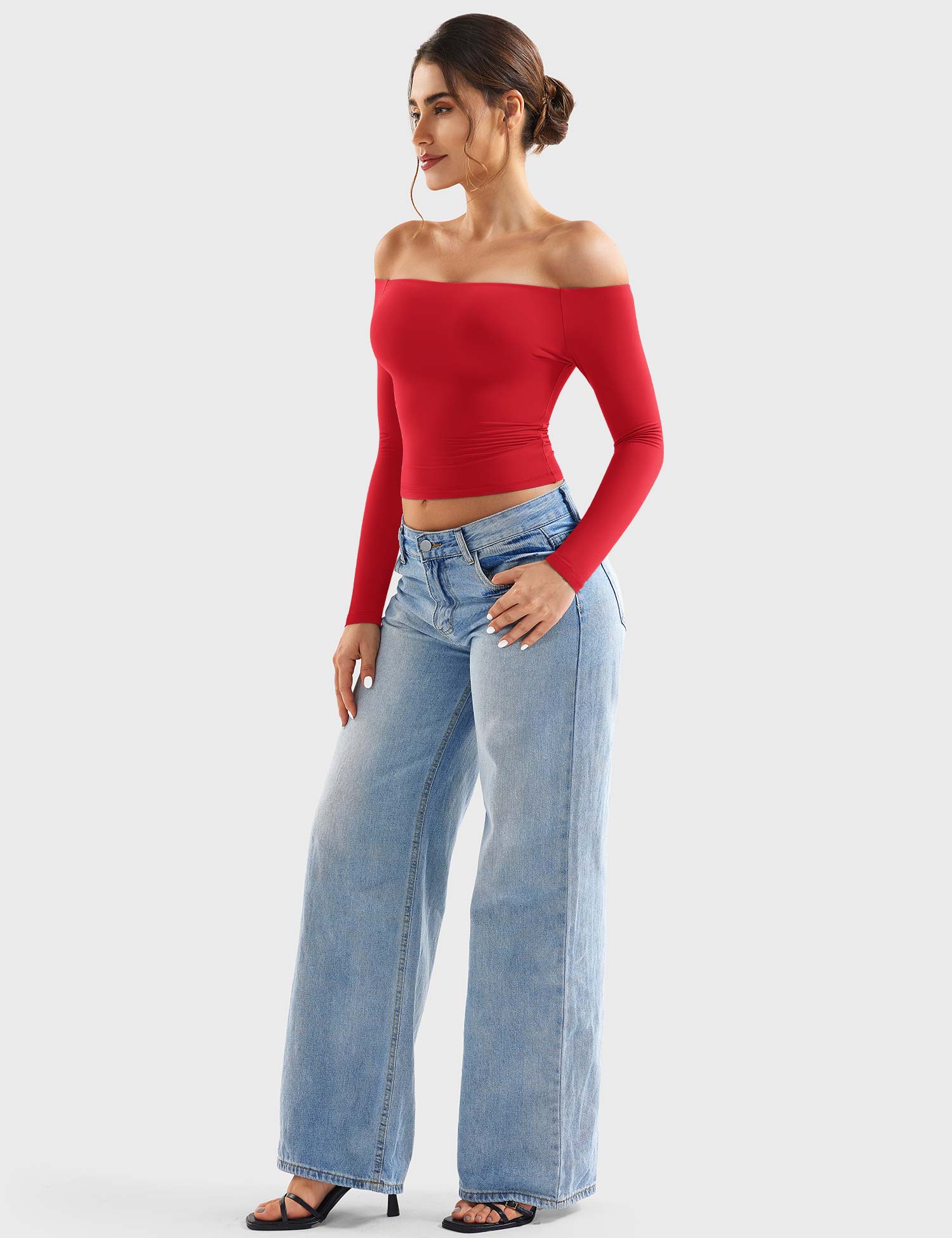 Yeoreo Luzlie off-Shoulder y2k Top - Image 24