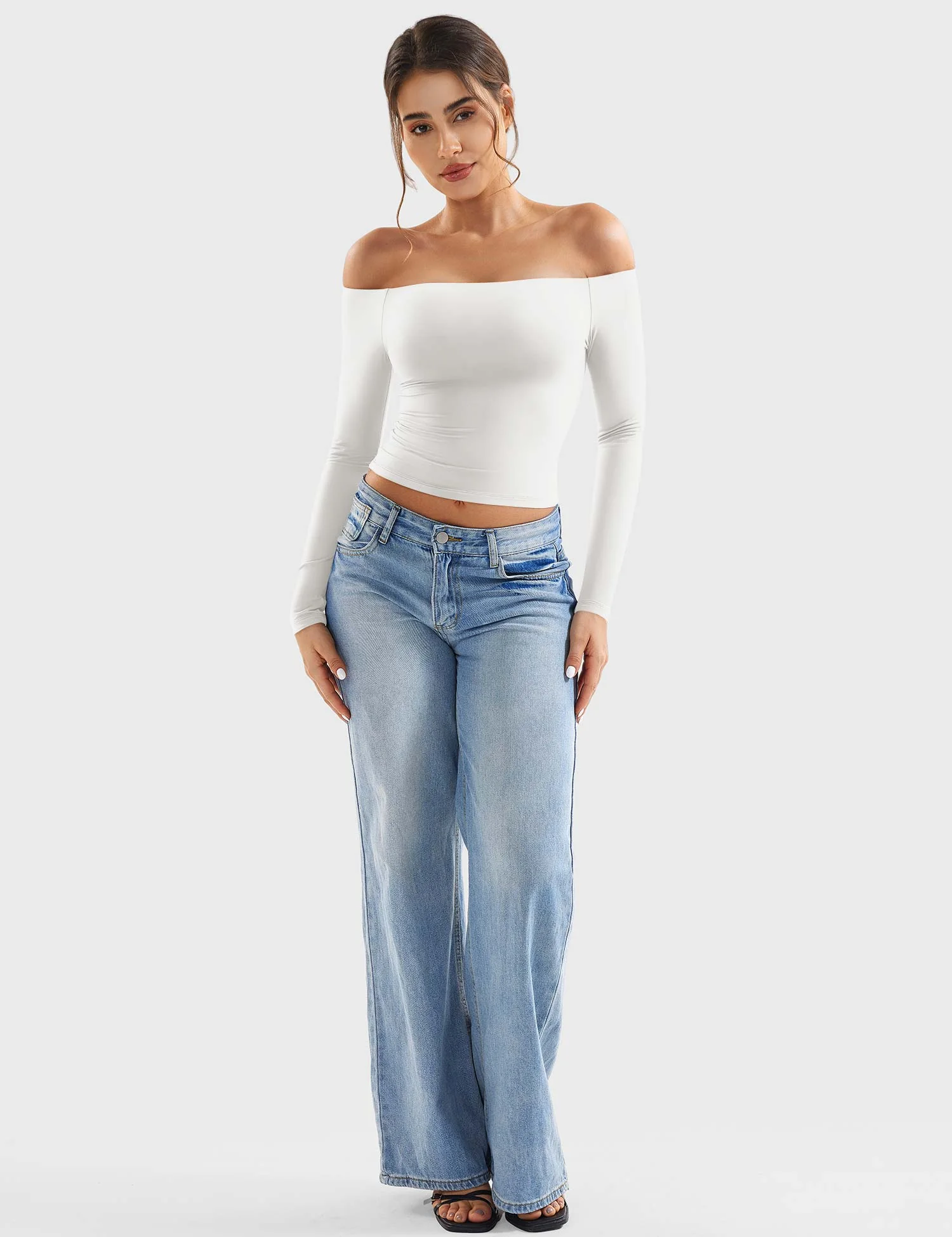 Yeoreo Luzlie off-Shoulder y2k Top - Image 29