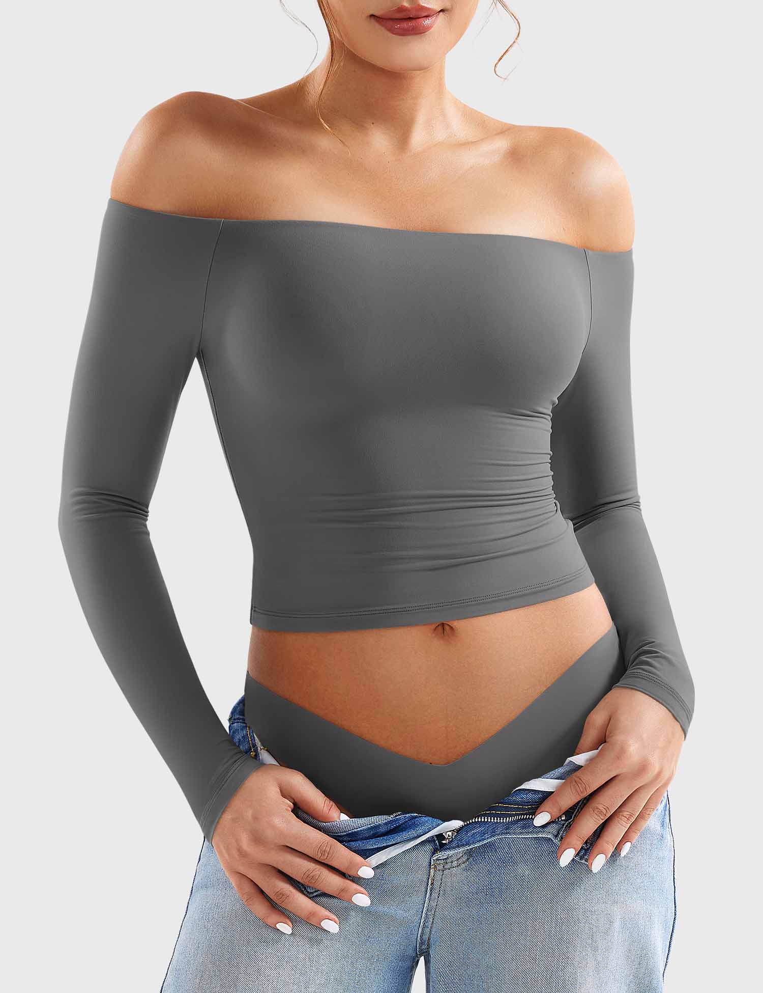 Yeoreo Luzlie off-Shoulder y2k Top - Image 37