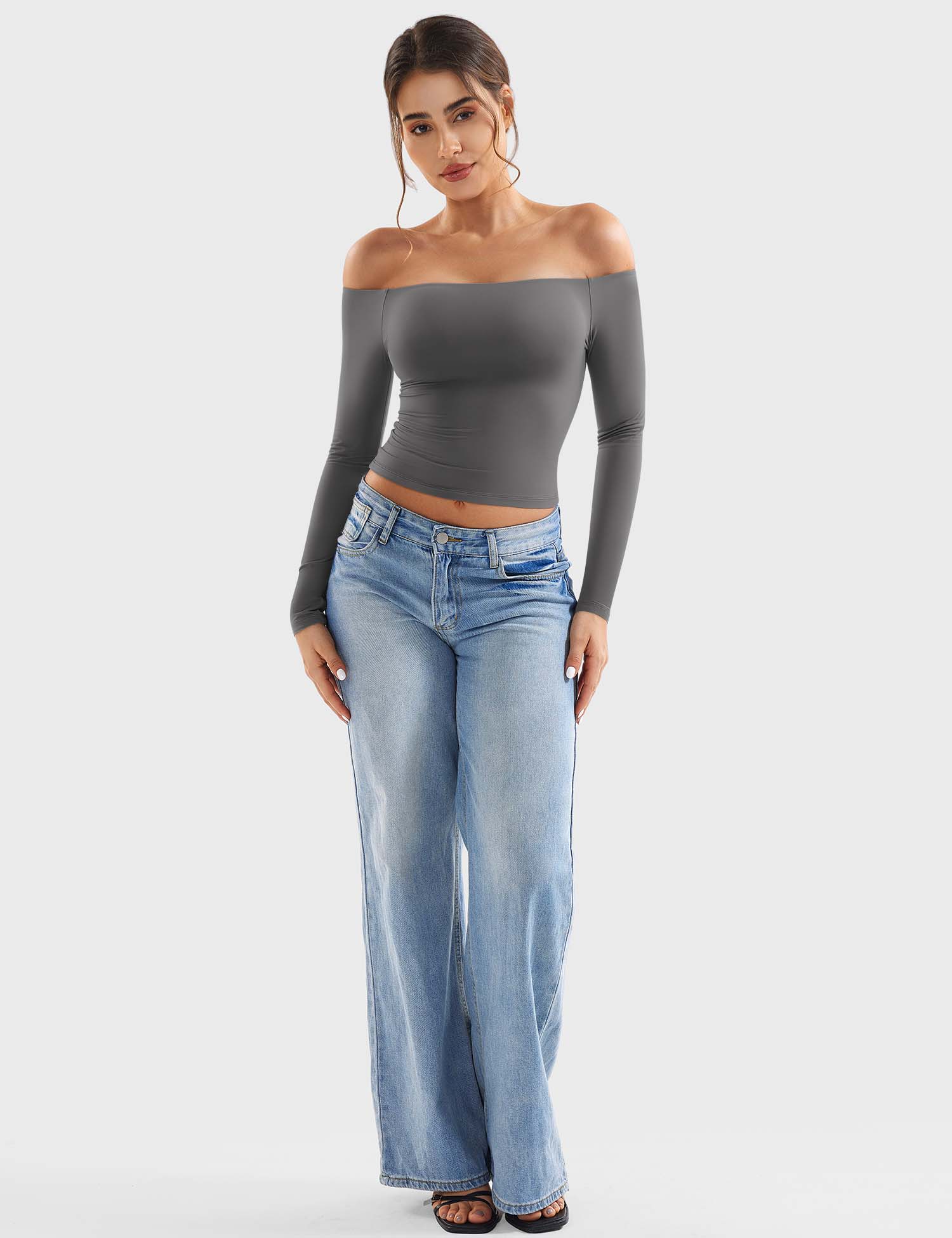 Yeoreo Luzlie off-Shoulder y2k Top - Image 41