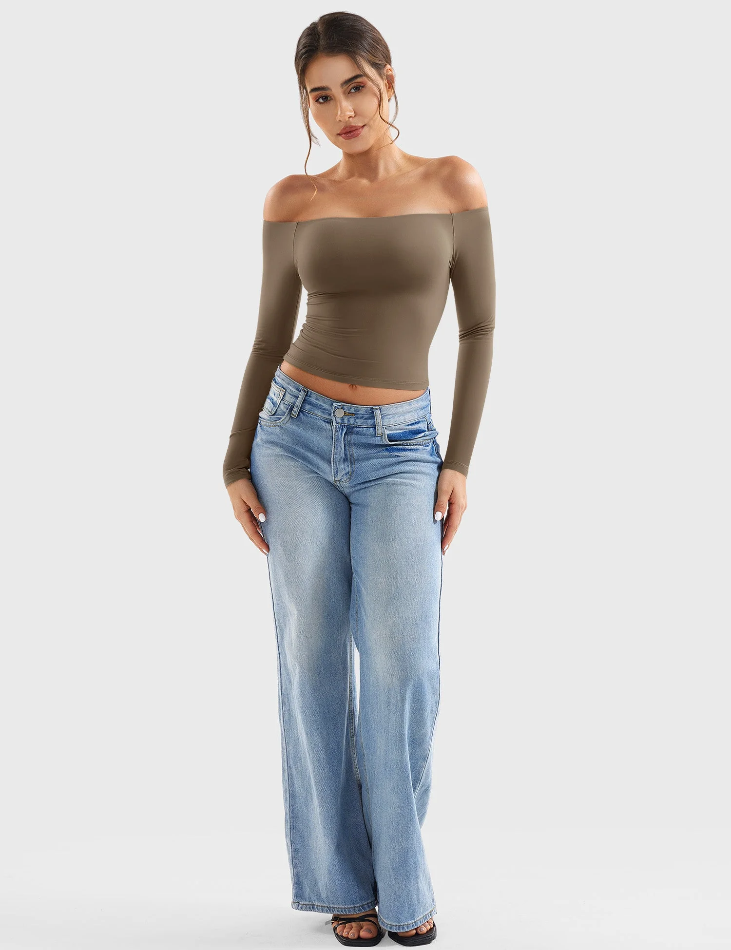 Yeoreo Luzlie off-Shoulder y2k Top - Image 53