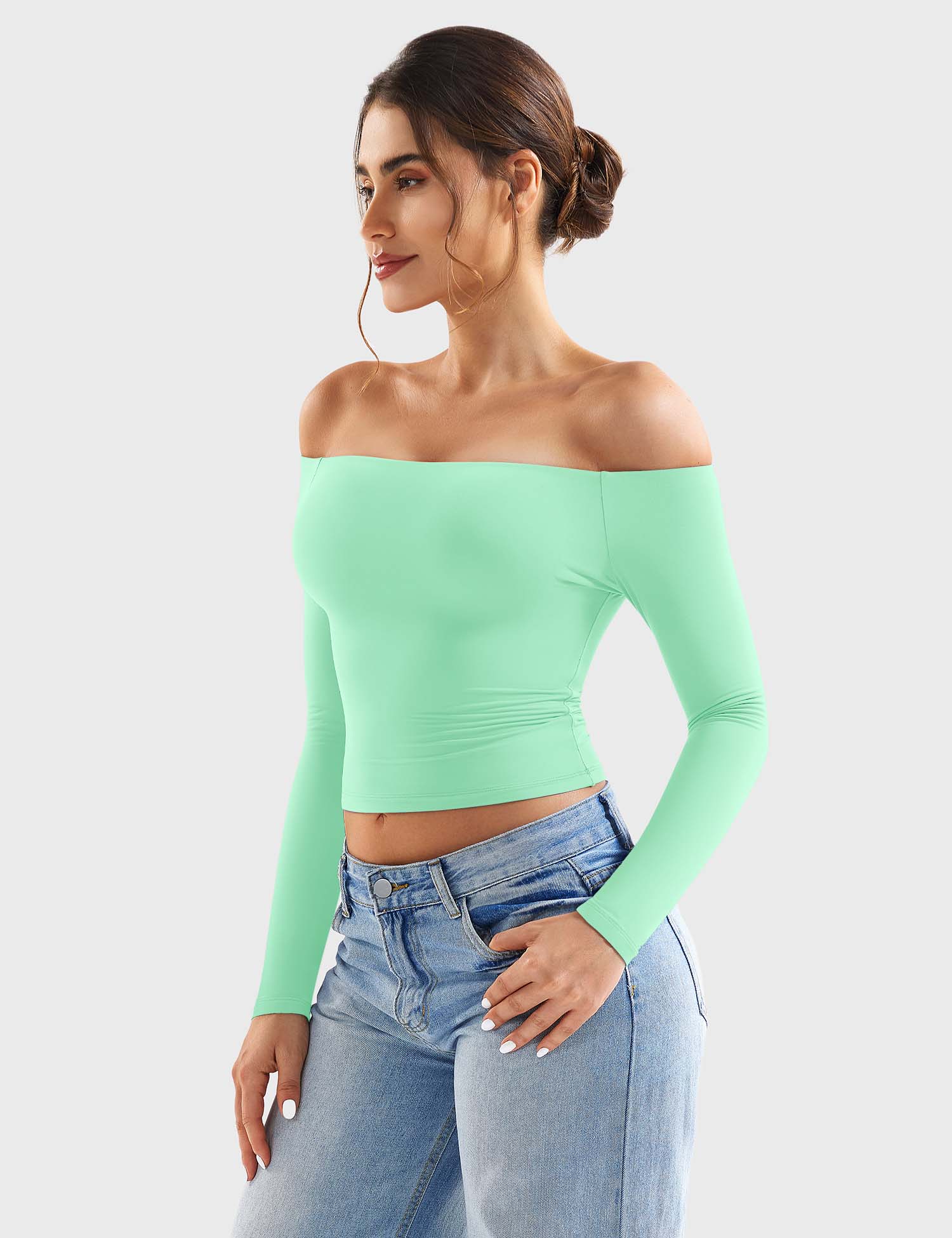 Yeoreo Luzlie off-Shoulder y2k Top - Image 58