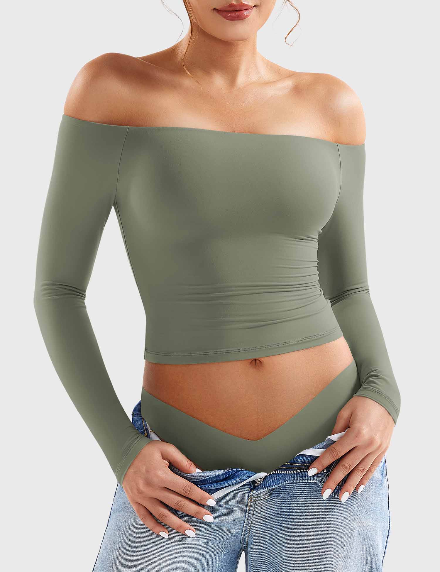 Yeoreo Luzlie off-Shoulder y2k Top - Image 61