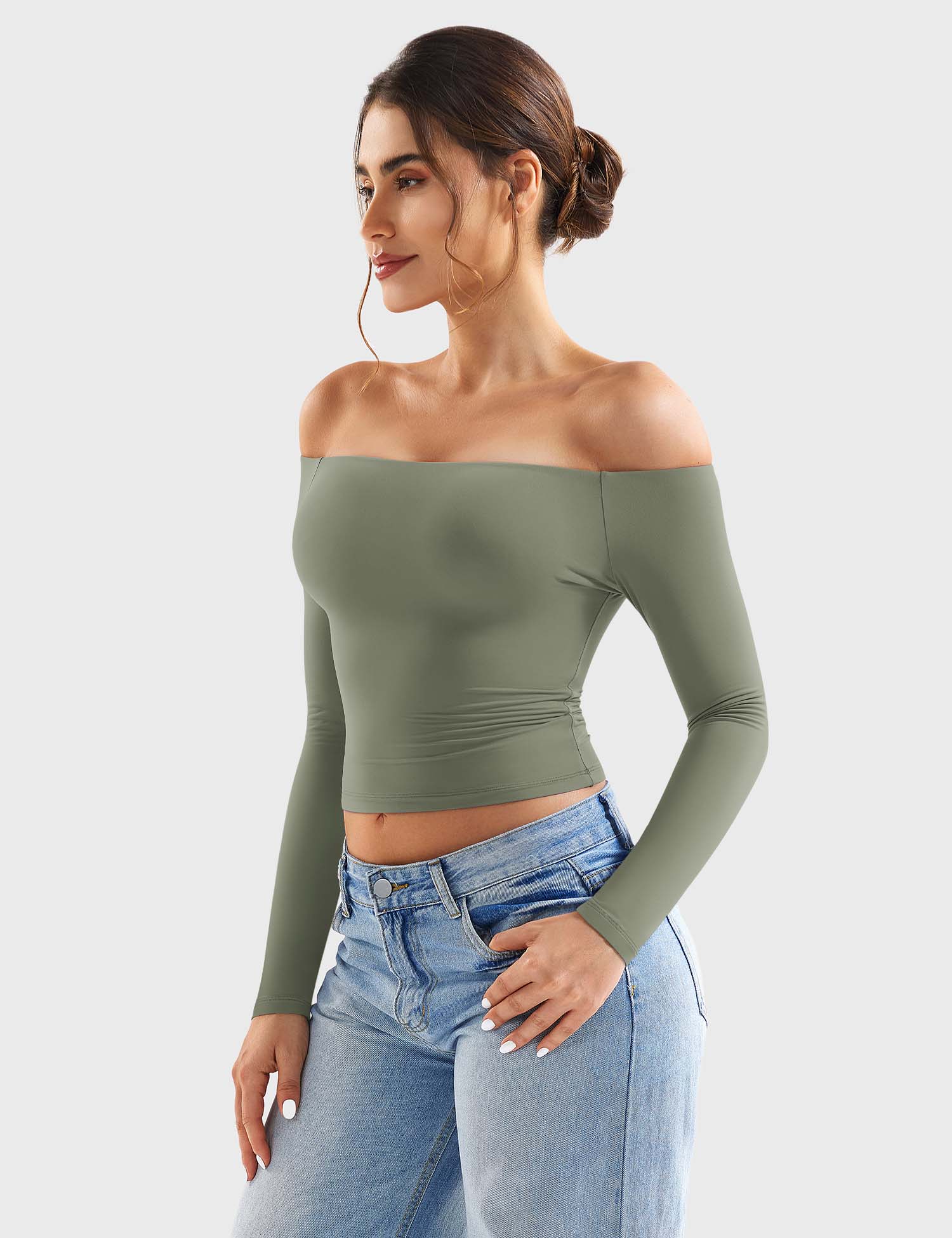 Yeoreo Luzlie off-Shoulder y2k Top - Image 64