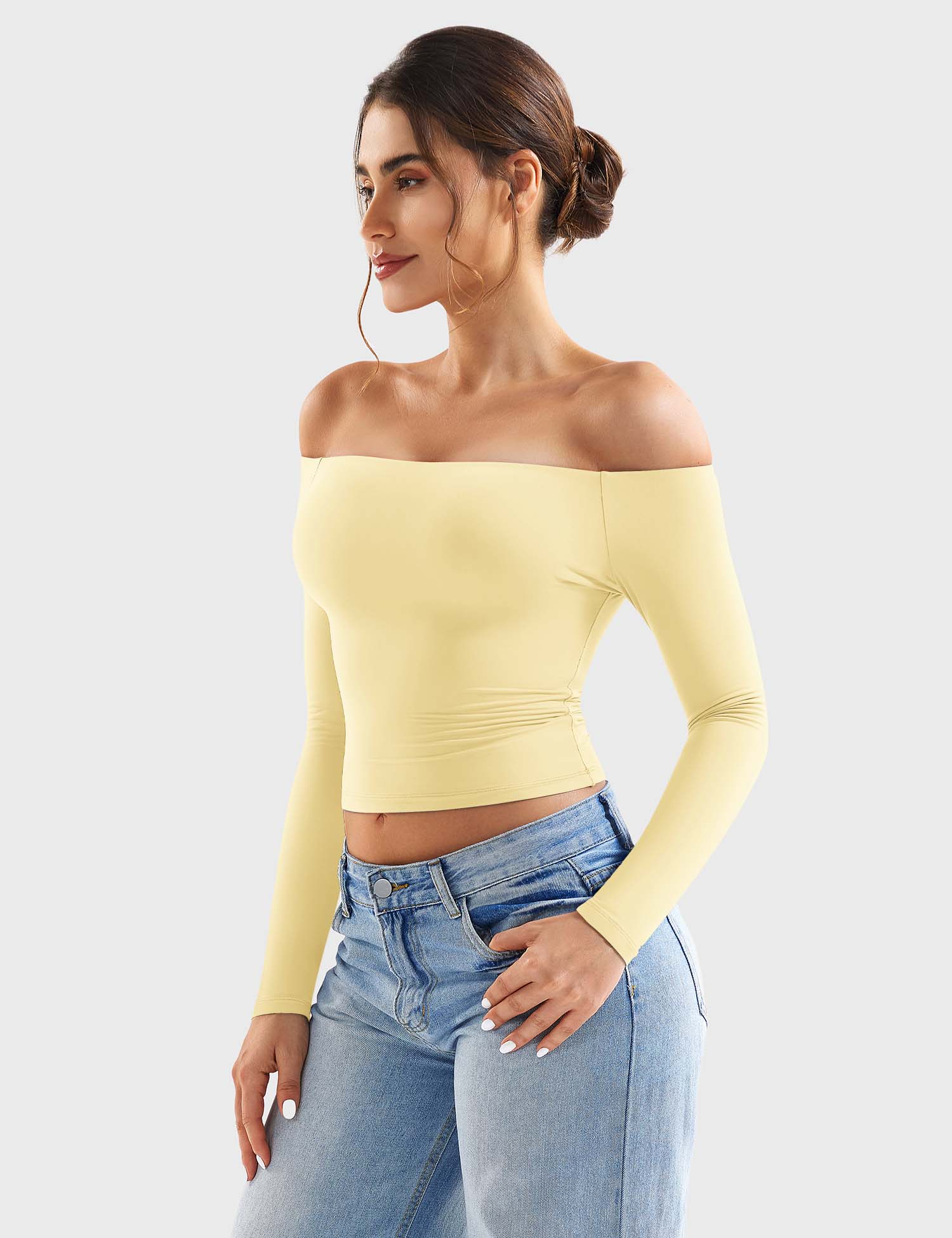 Yeoreo Luzlie off-Shoulder y2k Top - Image 82