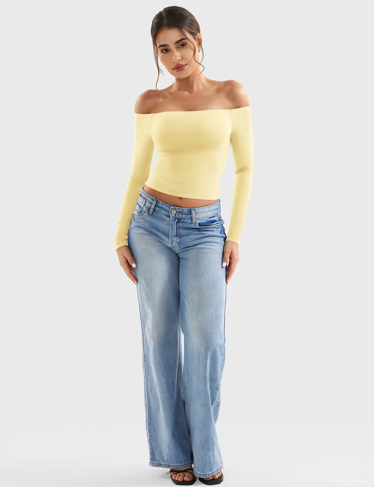 Yeoreo Luzlie off-Shoulder y2k Top - Image 83