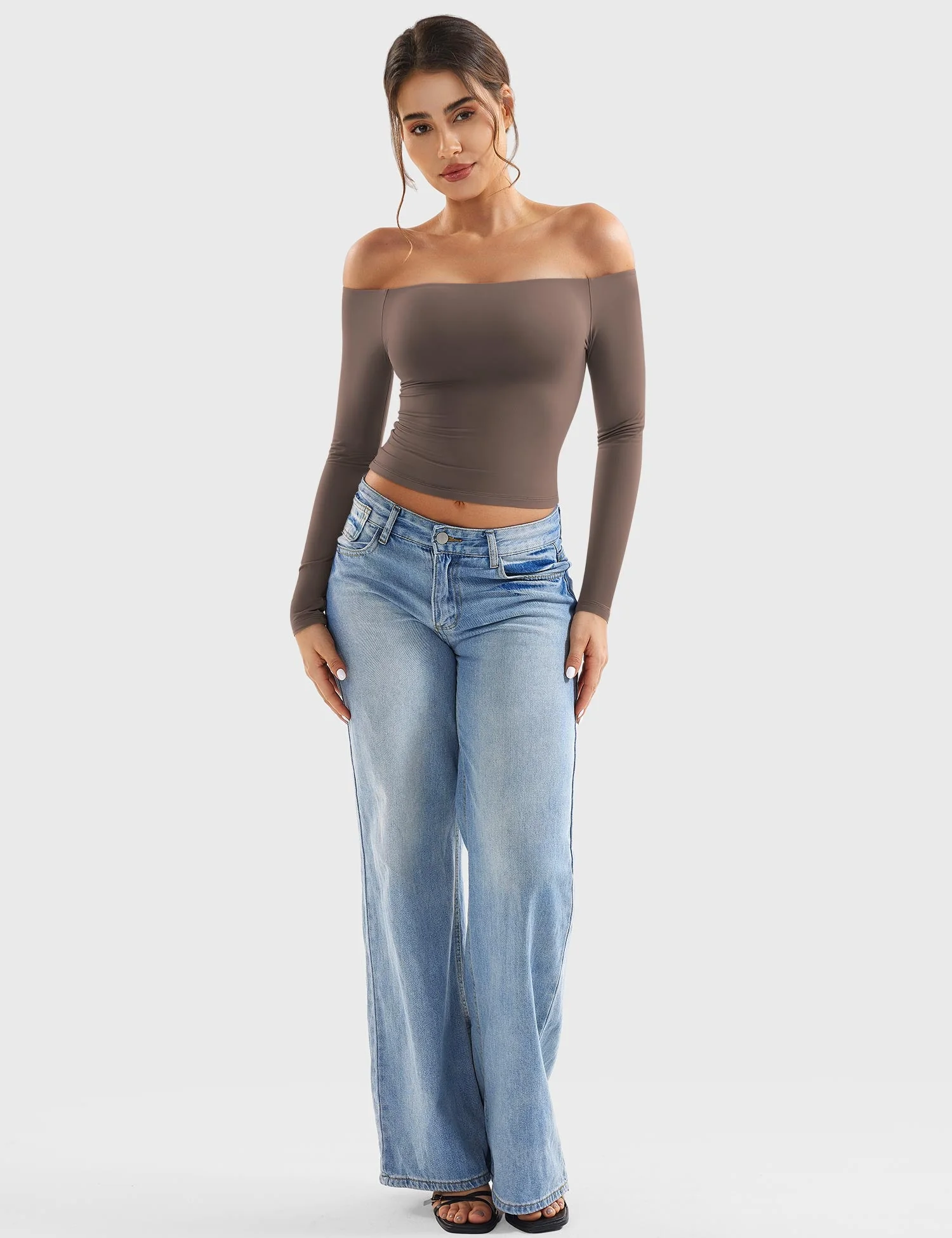 Yeoreo Luzlie off-Shoulder y2k Top - Image 89