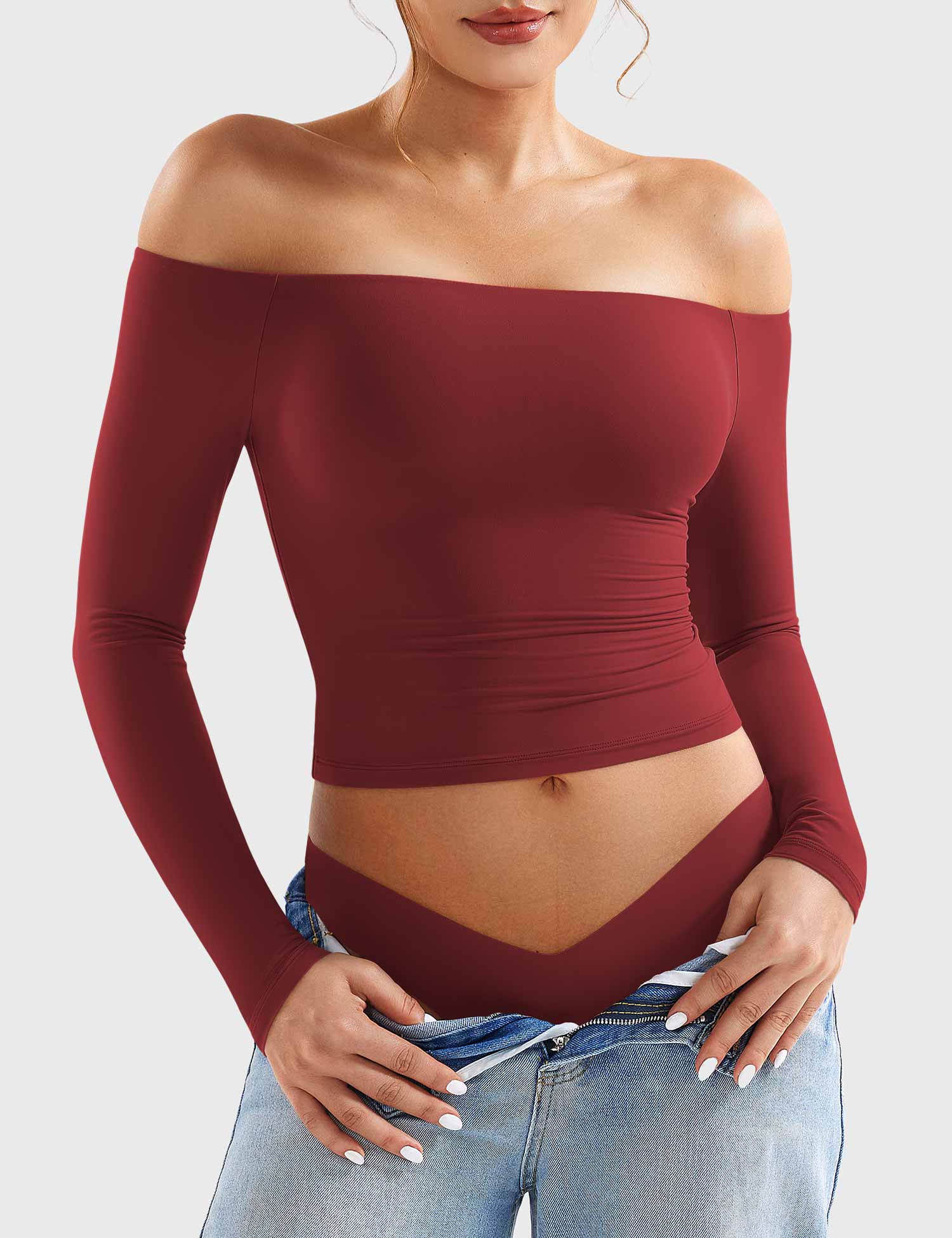 Yeoreo Luzlie off-Shoulder y2k Top - Image 91