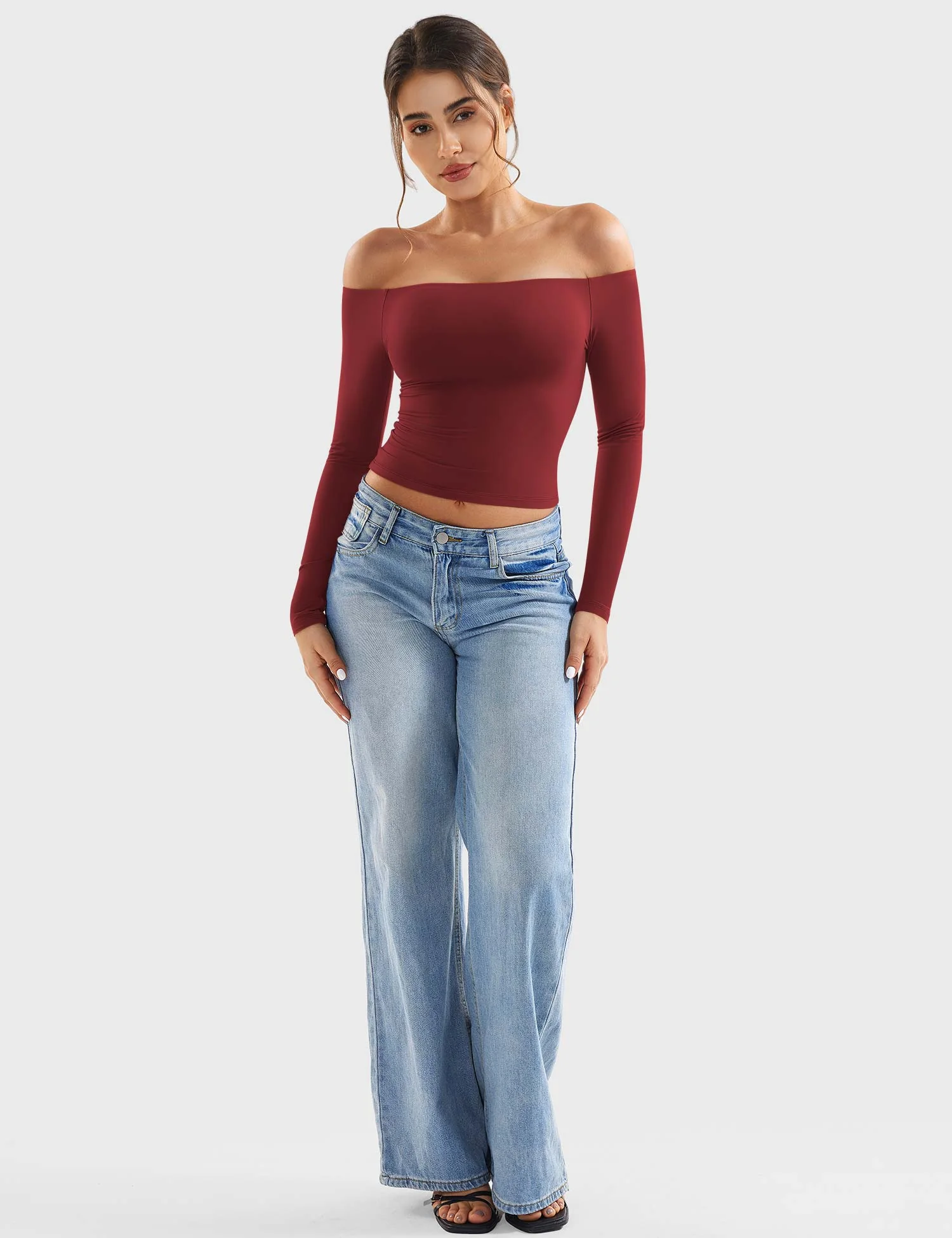 Yeoreo Luzlie off-Shoulder y2k Top - Image 95