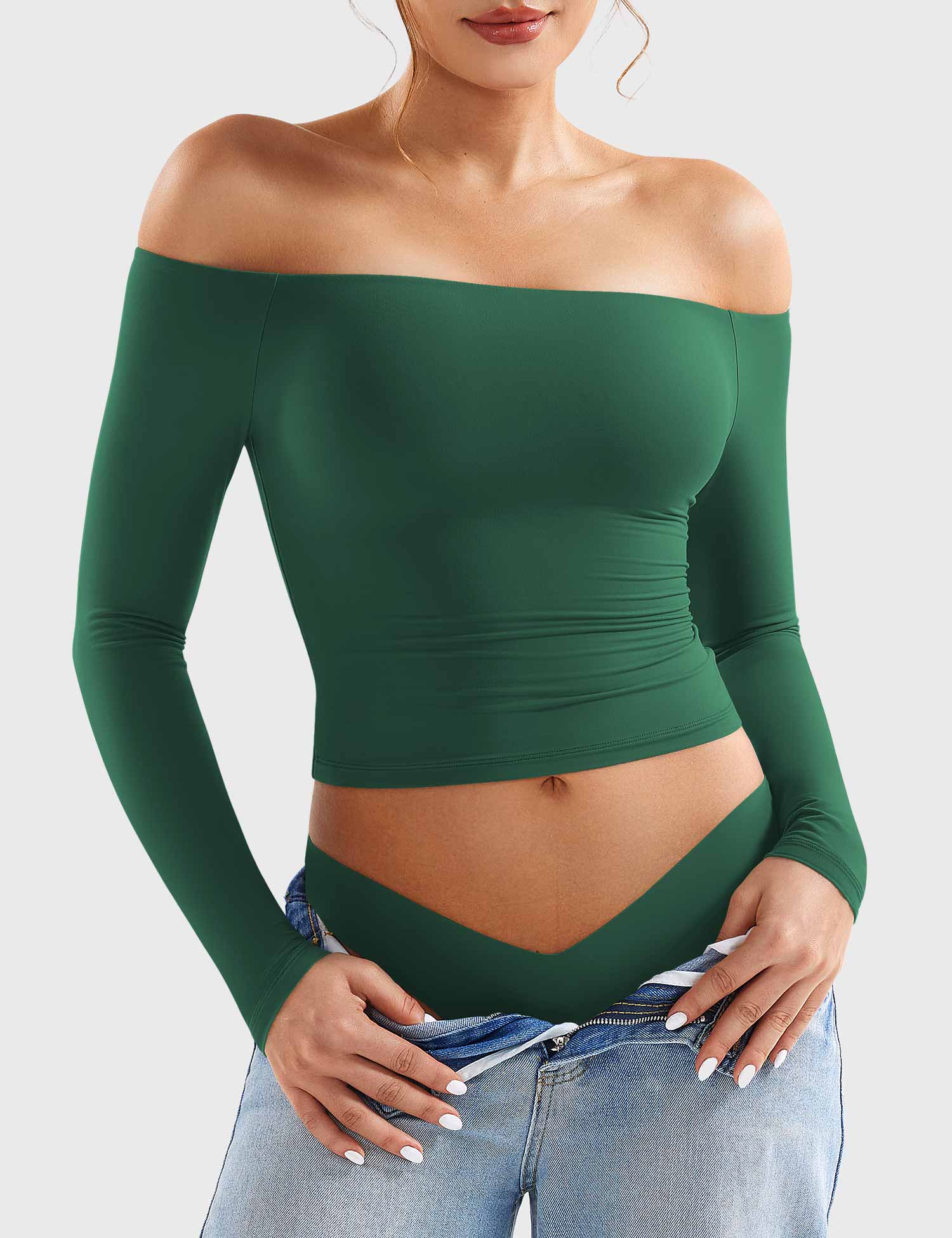 Yeoreo Luzlie off-Shoulder y2k Top - Image 97