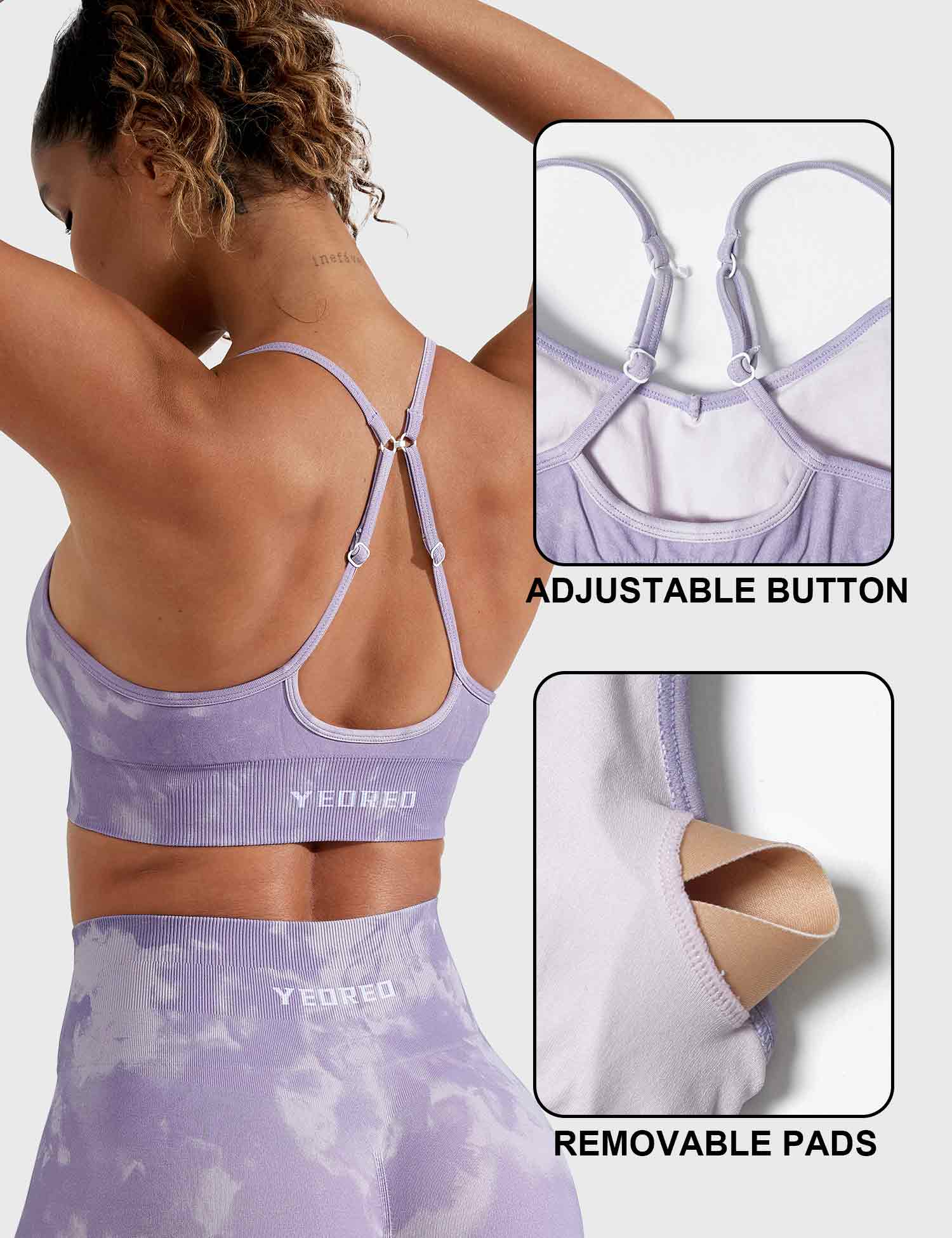 Yeoreo Seamless Print Jada Leggings/ Shorts/ Bras - Image 107