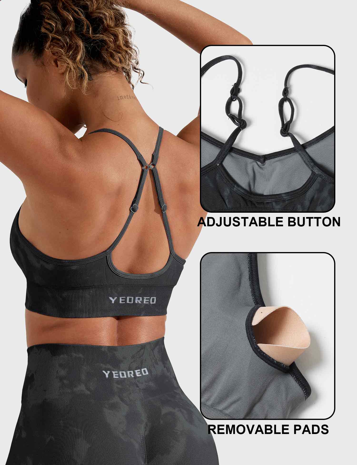 Yeoreo Seamless Print Jada Leggings/ Shorts/ Bras - Image 17