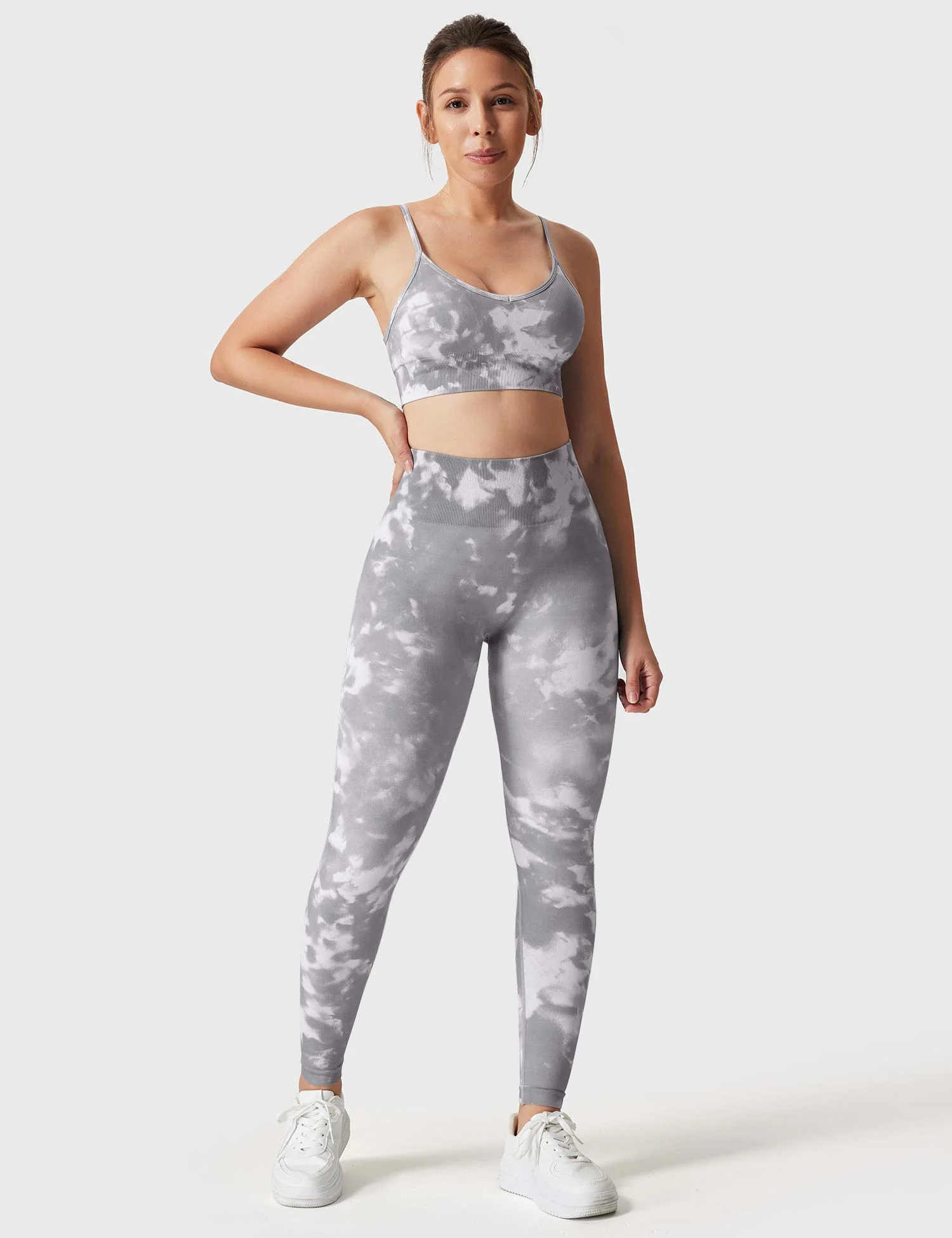 Yeoreo Seamless Print Jada Leggings/ Shorts/ Bras - Image 24