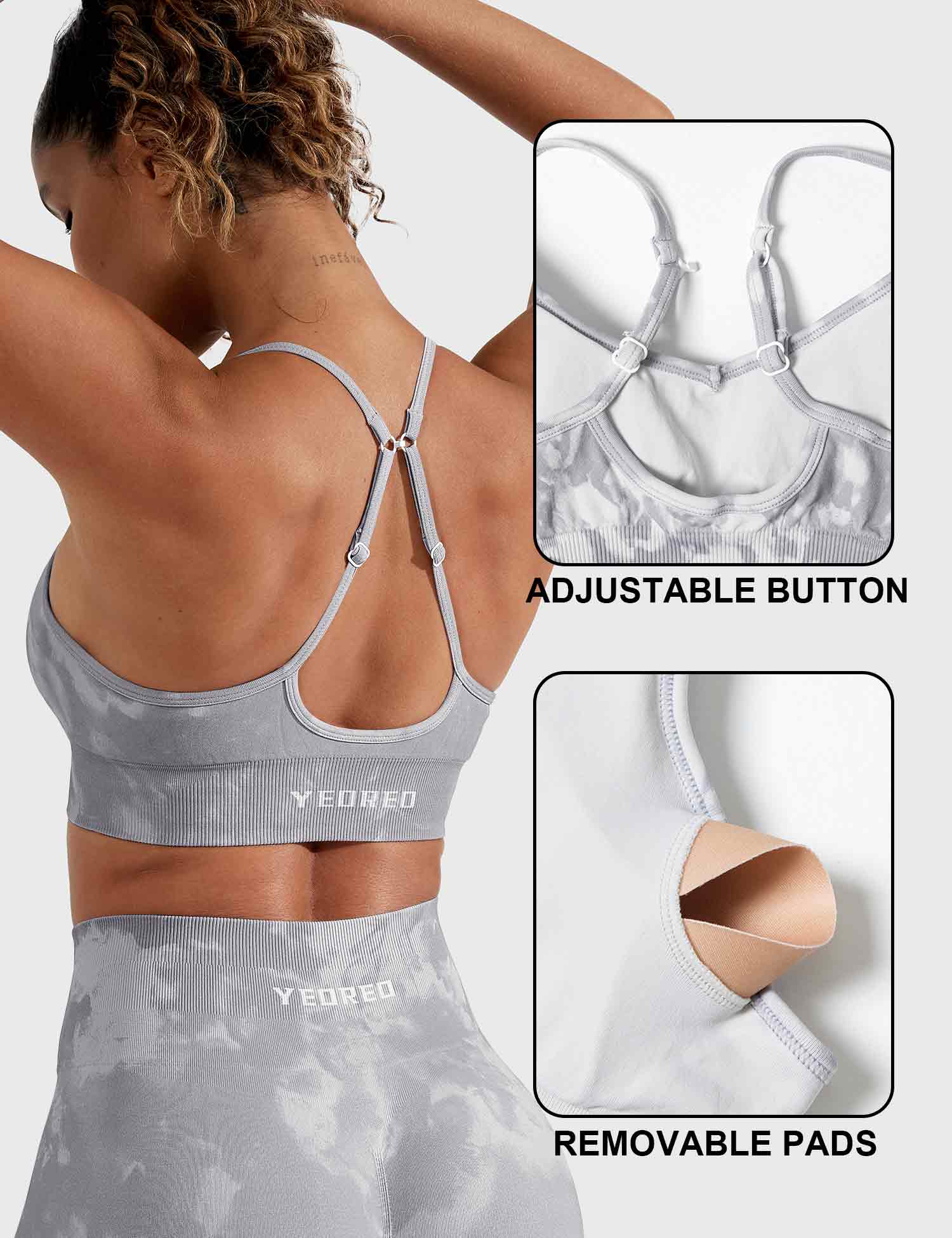 Yeoreo Seamless Print Jada Leggings/ Shorts/ Bras - Image 35