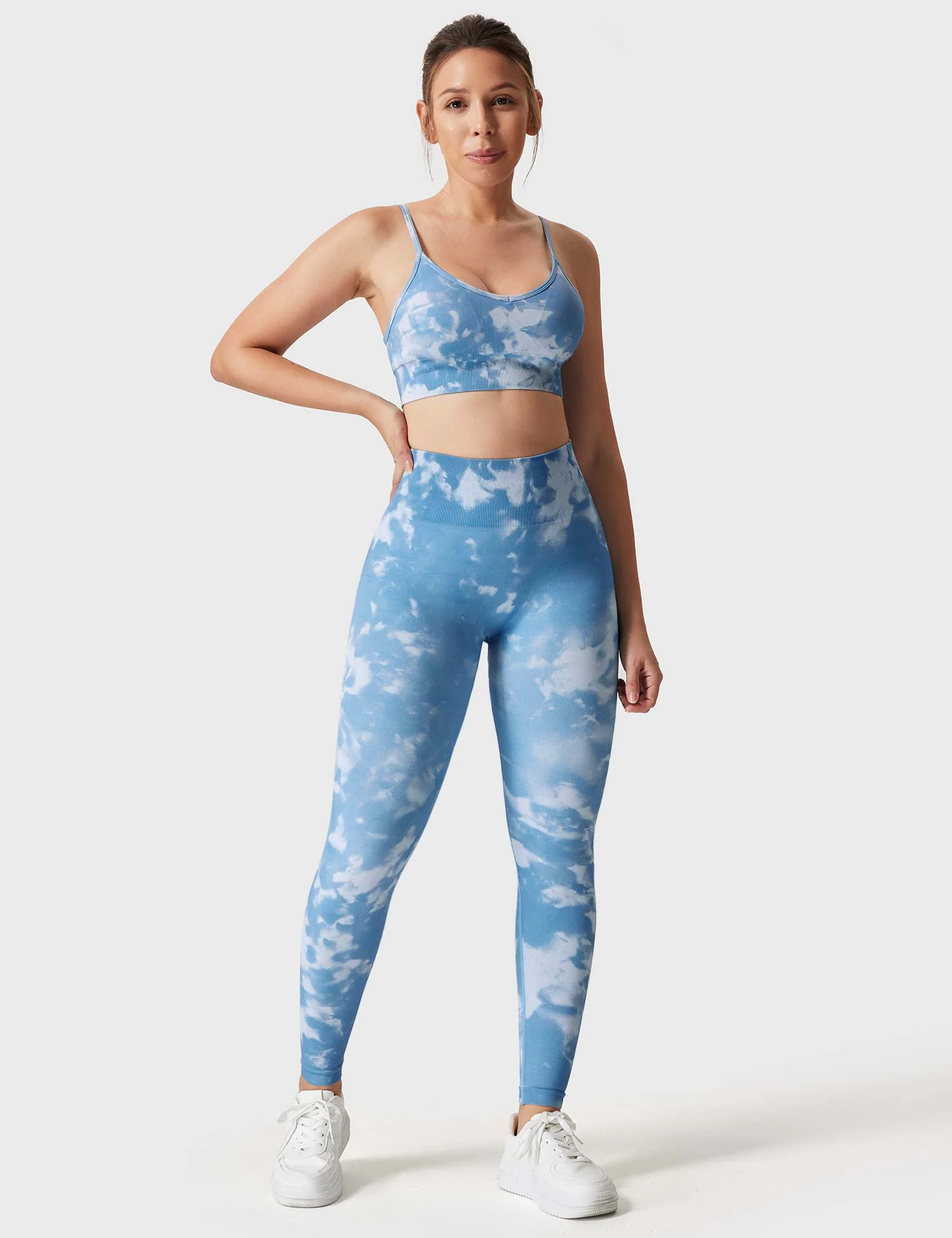 Yeoreo Seamless Print Jada Leggings/ Shorts/ Bras - Image 42
