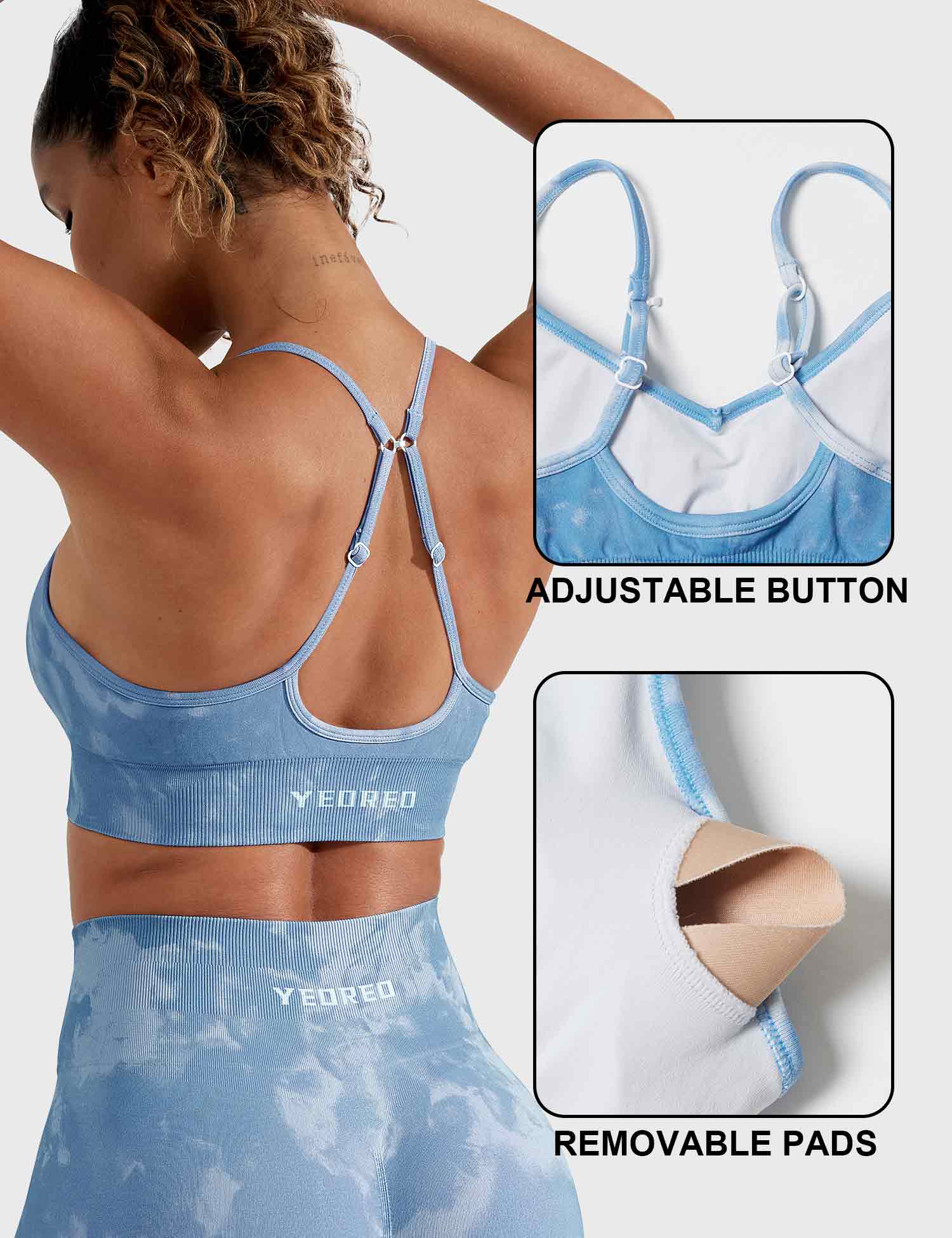 Yeoreo Seamless Print Jada Leggings/ Shorts/ Bras - Image 53