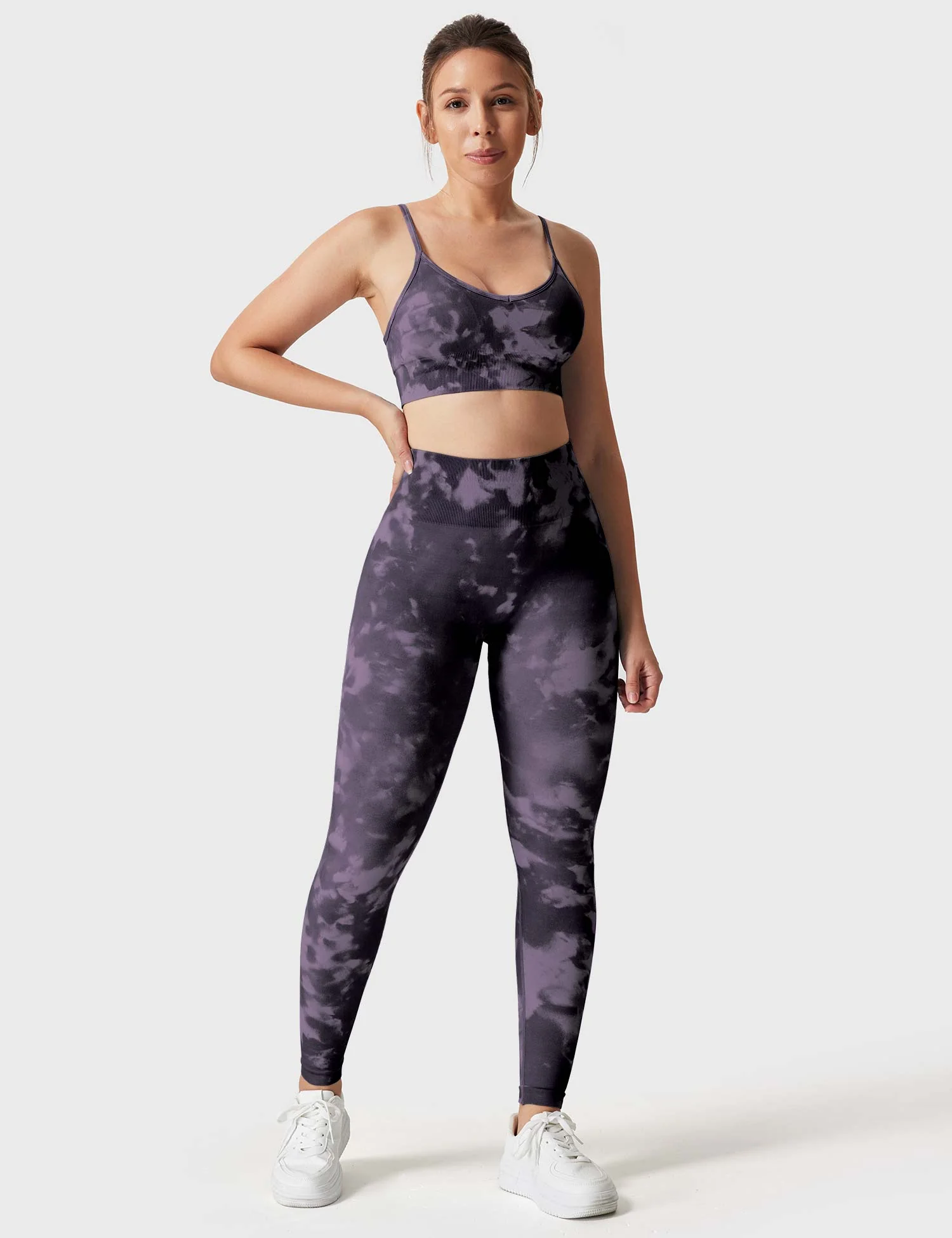Yeoreo Seamless Print Jada Leggings/ Shorts/ Bras - Image 60