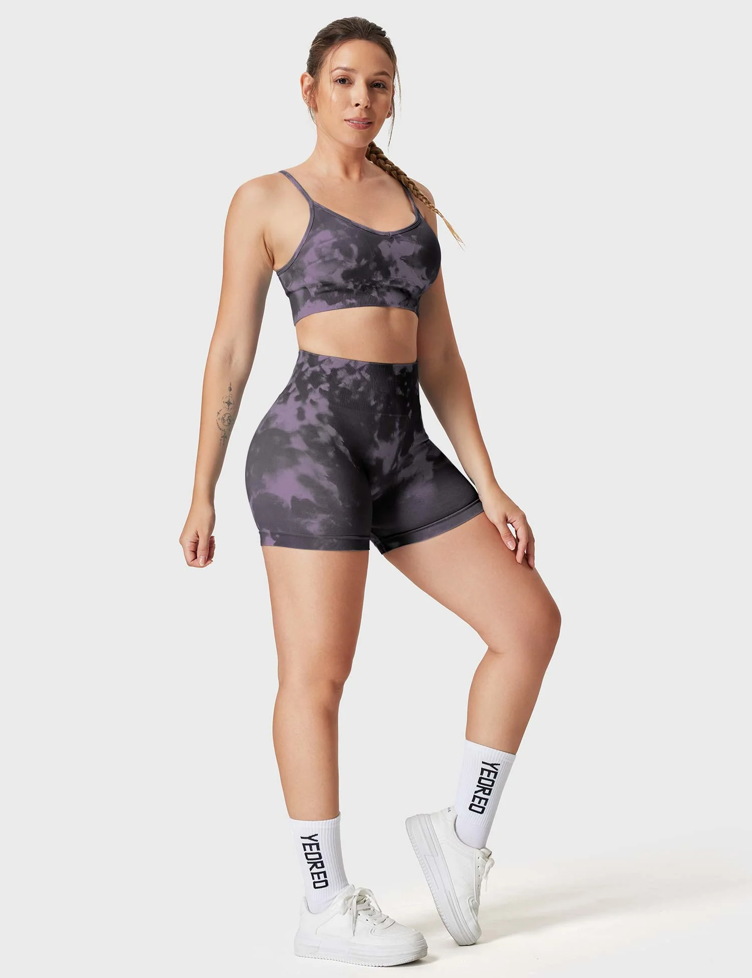 Yeoreo Seamless Print Jada Leggings/ Shorts/ Bras - Image 66
