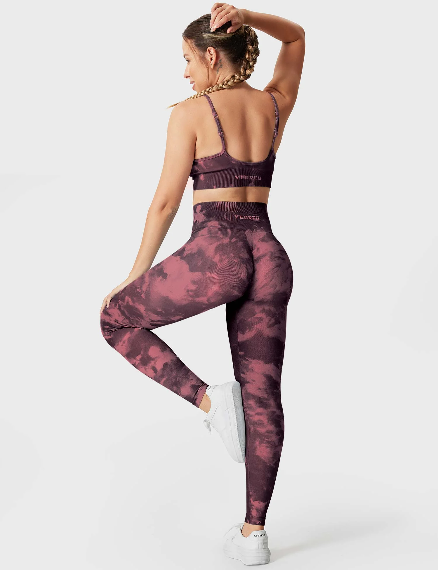 Yeoreo Seamless Print Jada Leggings/ Shorts/ Bras - Image 77