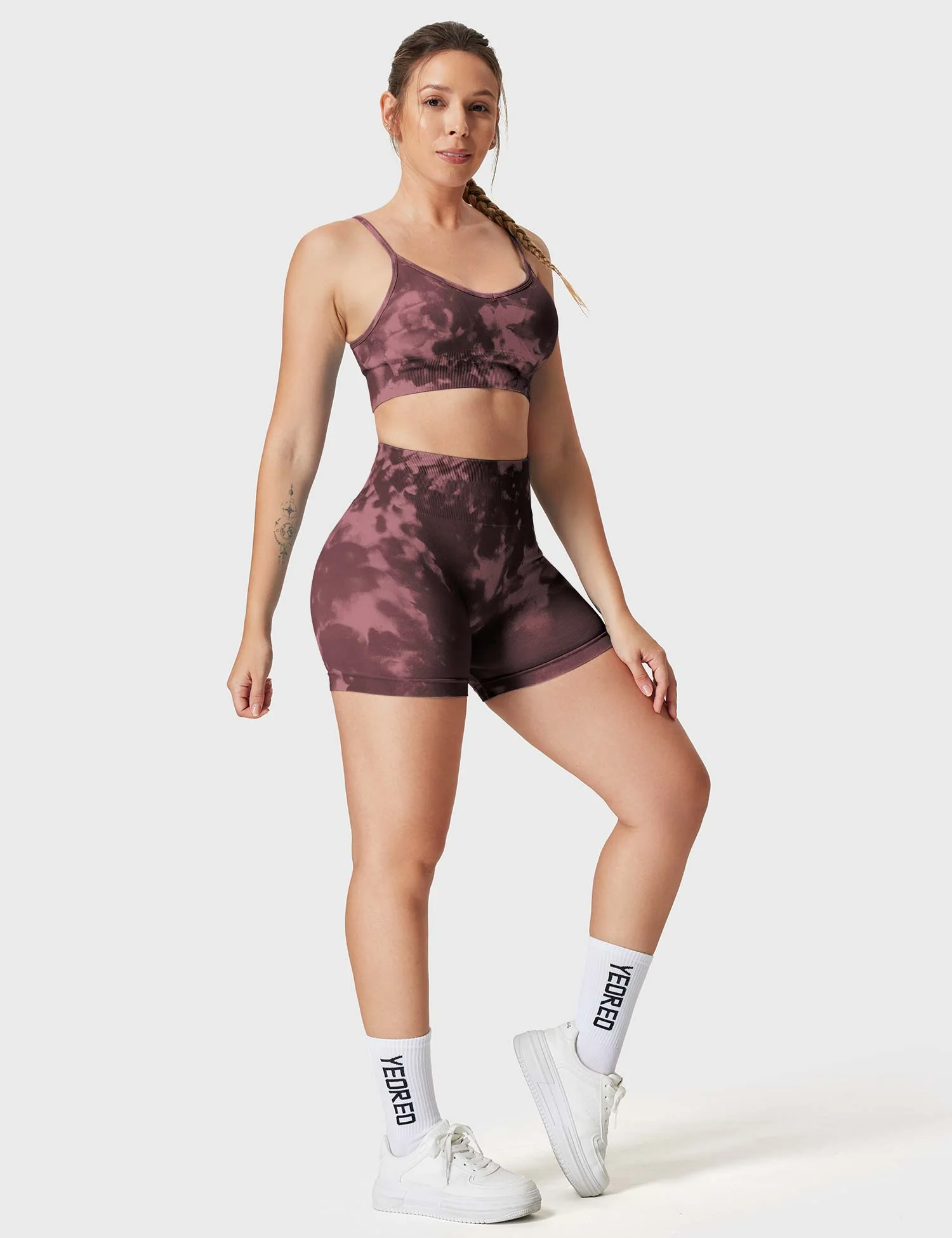 Yeoreo Seamless Print Jada Leggings/ Shorts/ Bras - Image 84