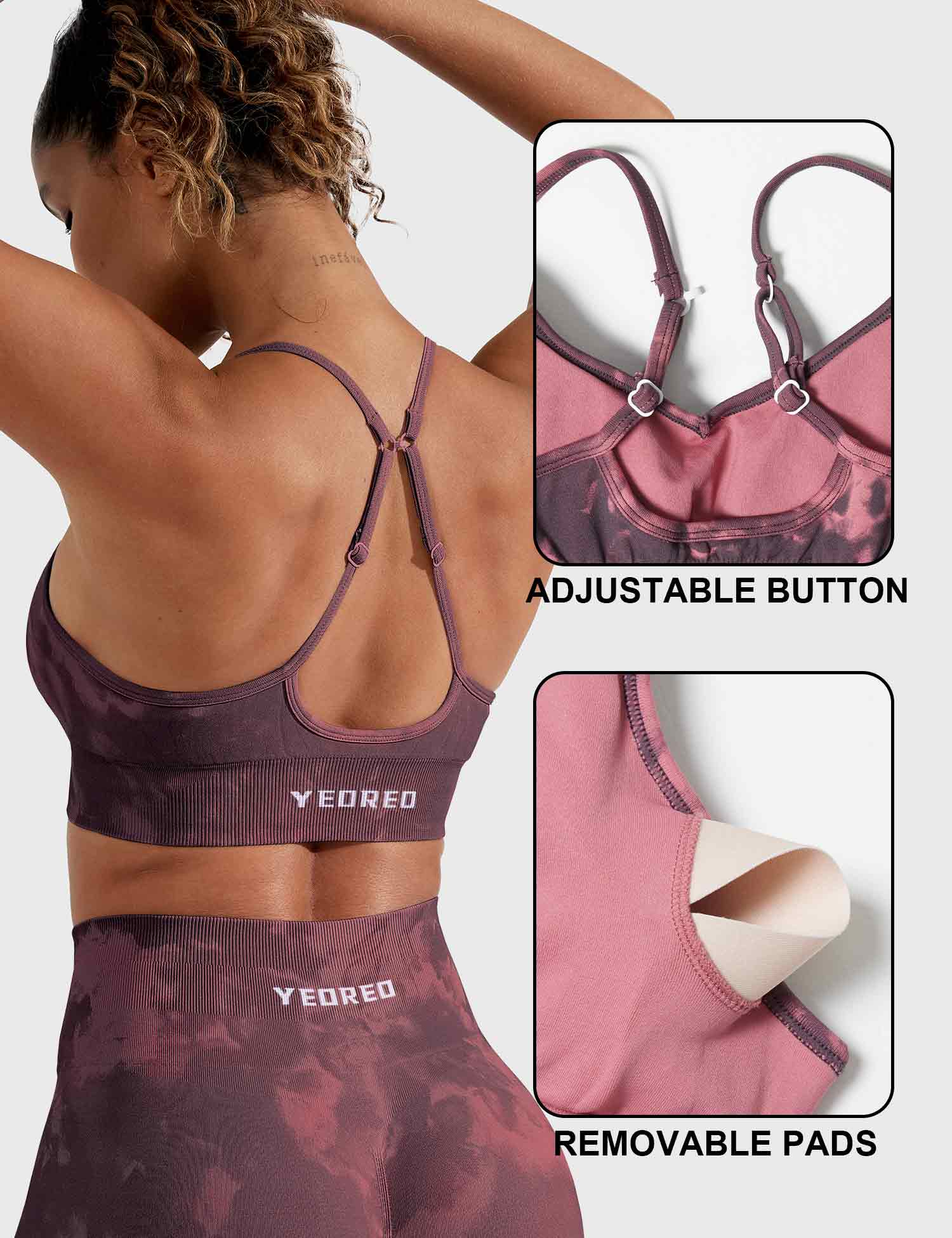 Yeoreo Seamless Print Jada Leggings/ Shorts/ Bras - Image 88