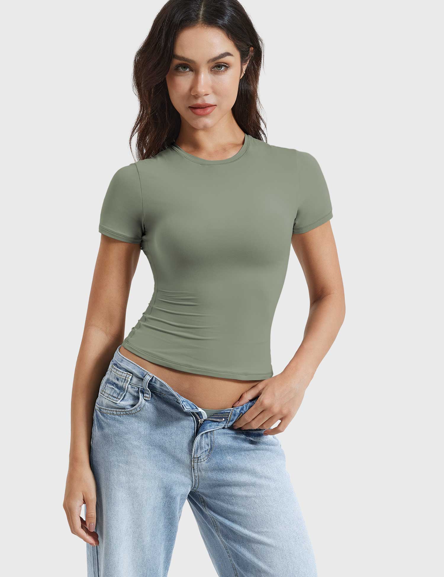 Yeoreo Sweeney Crew Neck Shirts - Image 24