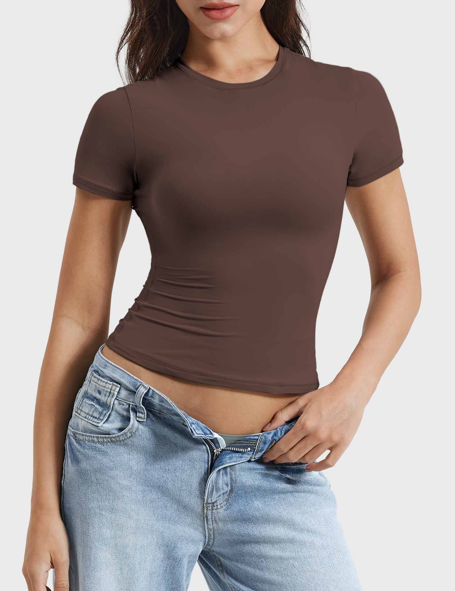 Yeoreo Sweeney Crew Neck Shirts - Image 25