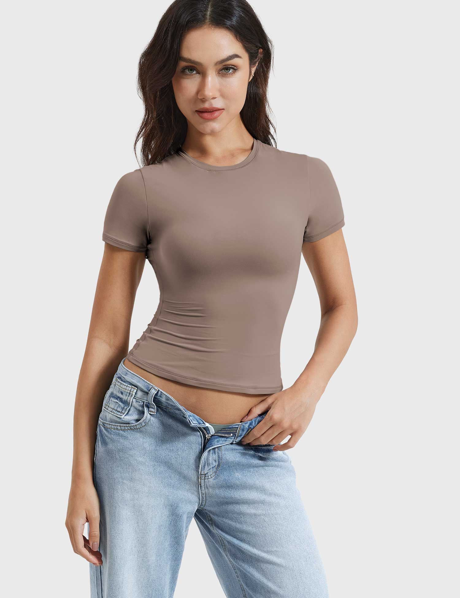 Yeoreo Sweeney Crew Neck Shirts - Image 6