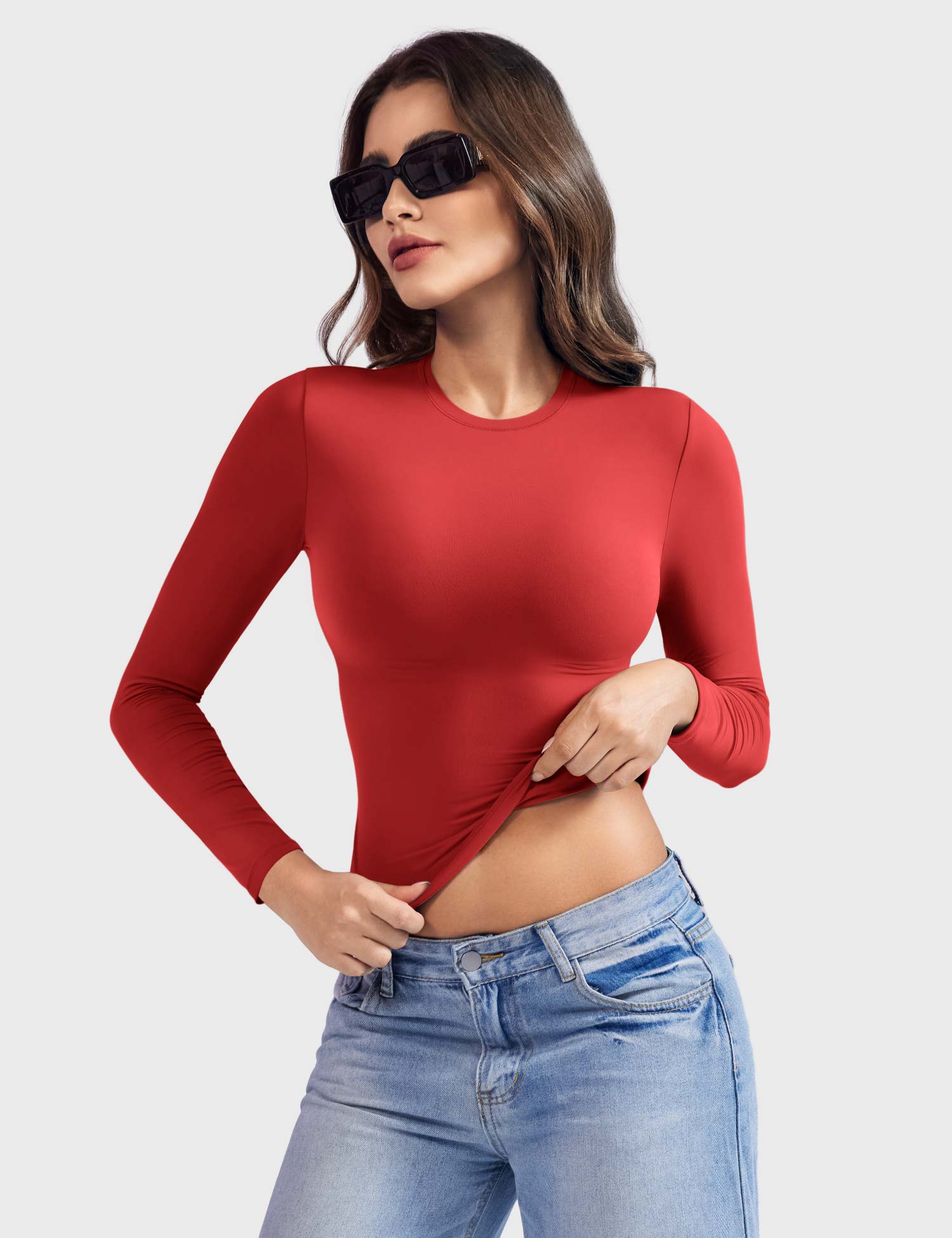 Yeoreo Sweeney Sculpting Long Sleeve Top - Image 10
