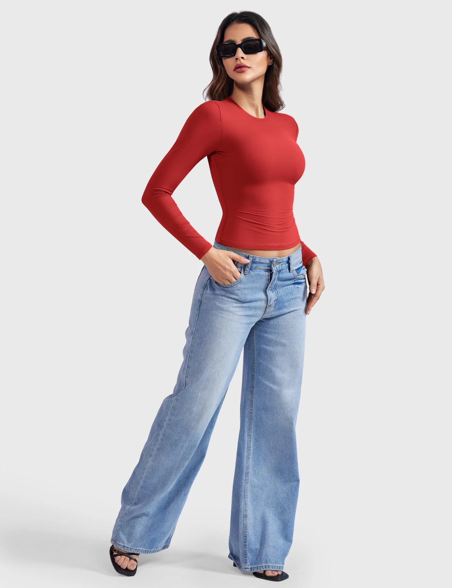 Yeoreo Sweeney Sculpting Long Sleeve Top - Image 11