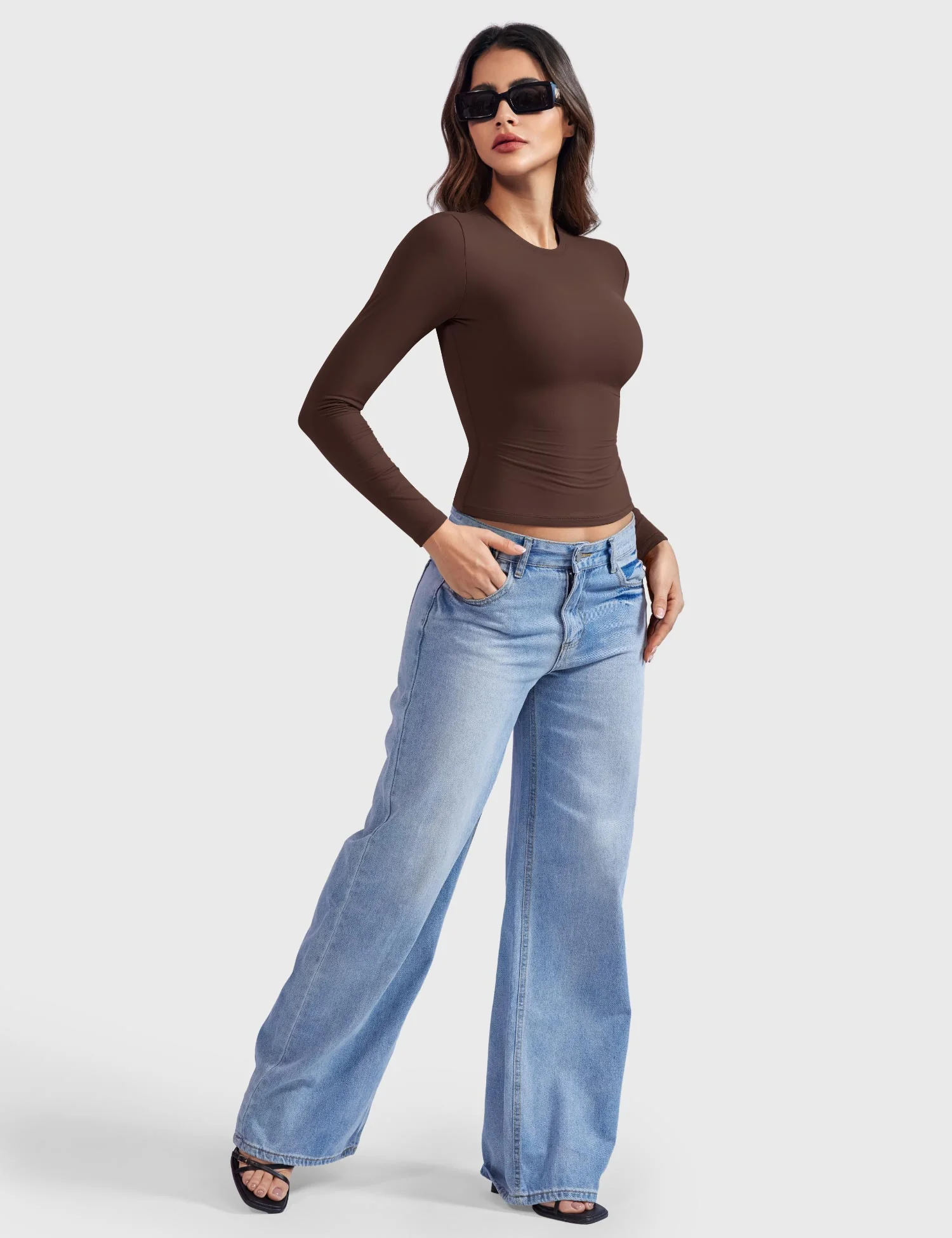 Yeoreo Sweeney Sculpting Long Sleeve Top - Image 23