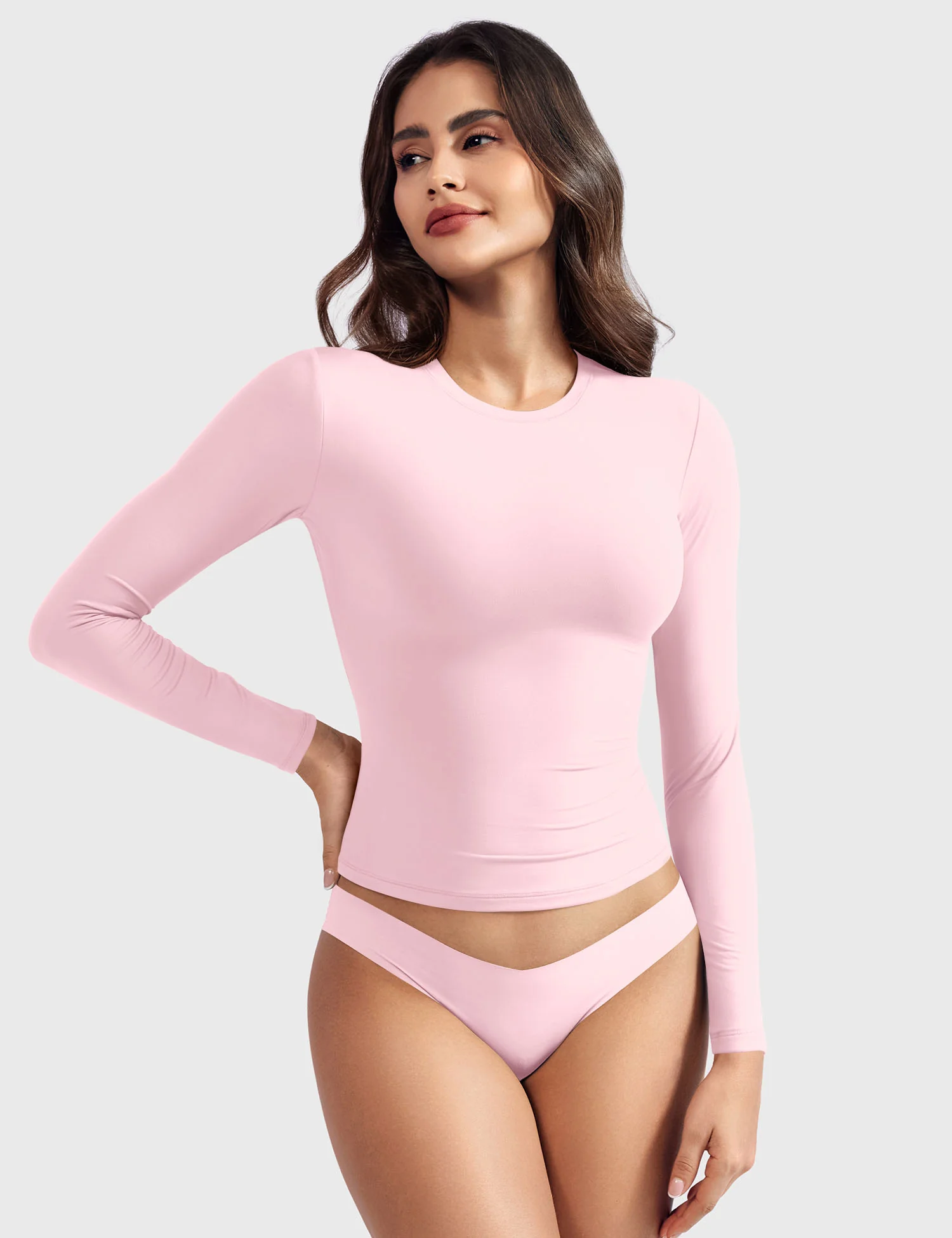 Yeoreo Sweeney Sculpting Long Sleeve Top - Image 57