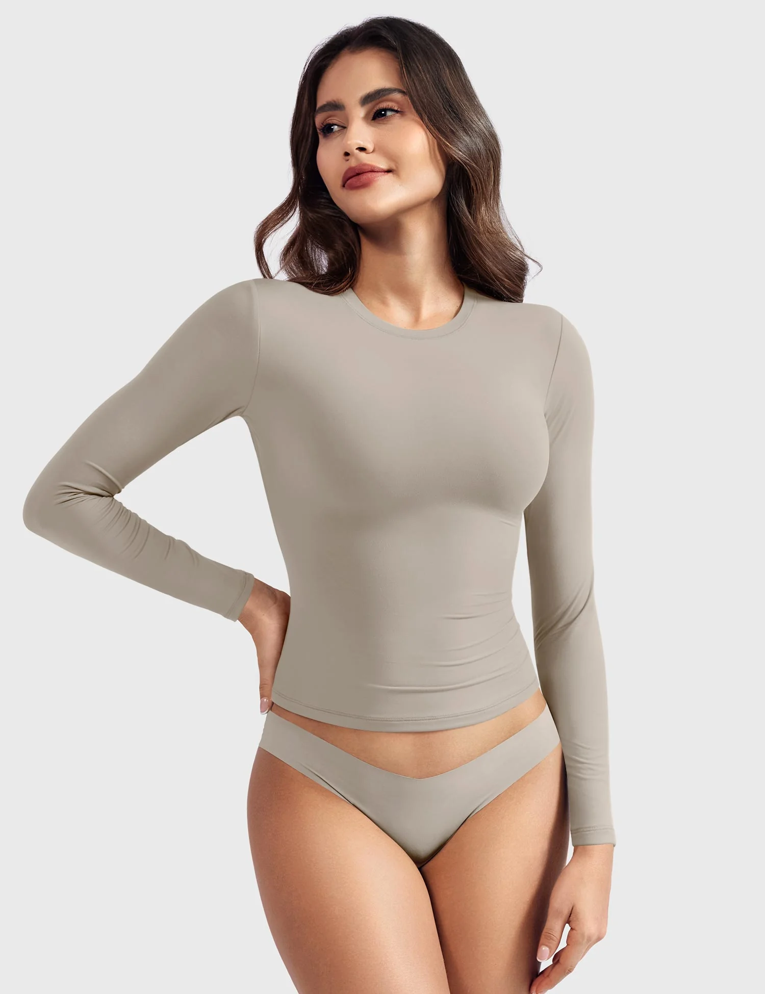 Yeoreo Sweeney Sculpting Long Sleeve Top - Image 33