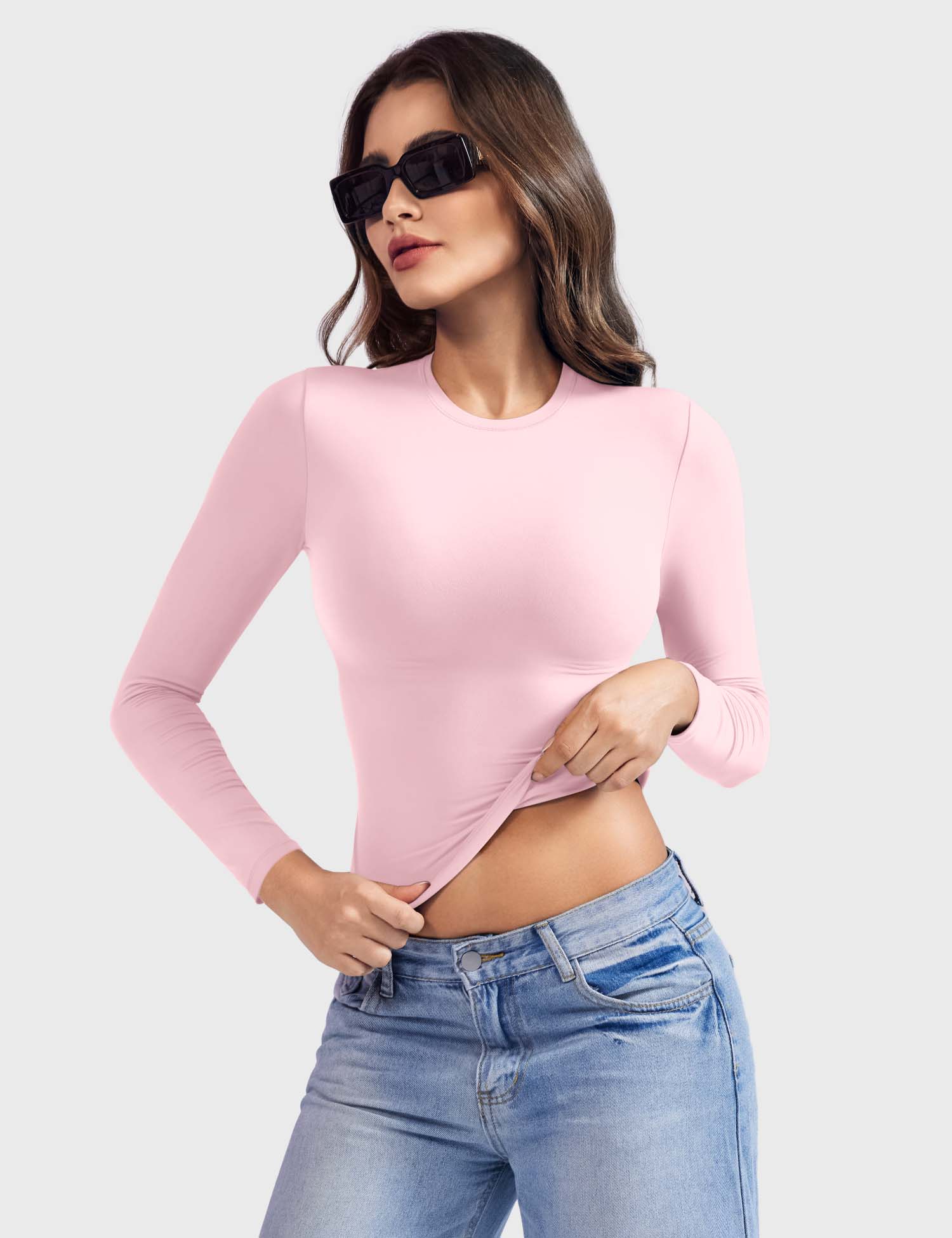 Yeoreo Sweeney Sculpting Long Sleeve Top - Image 58
