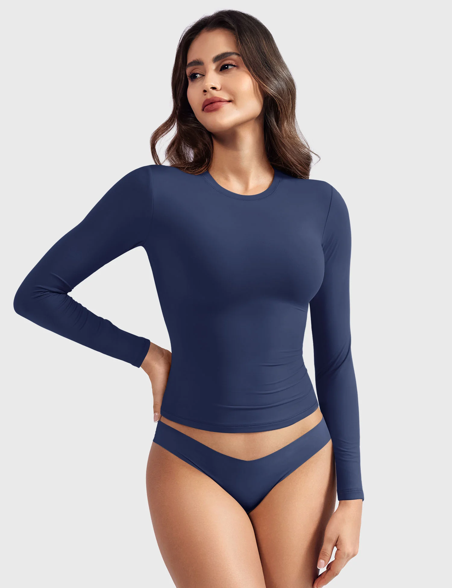 Yeoreo Sweeney Sculpting Long Sleeve Top - Image 39