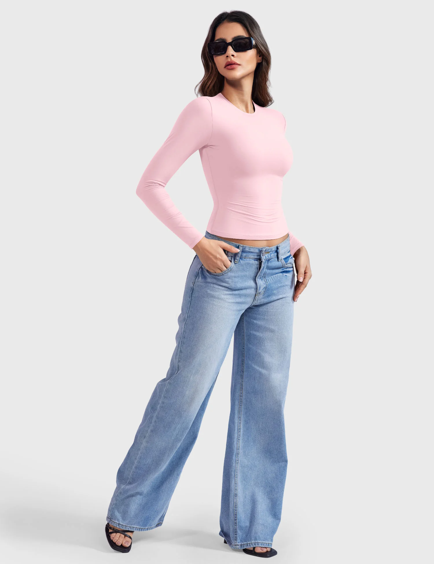 Yeoreo Sweeney Sculpting Long Sleeve Top - Image 59