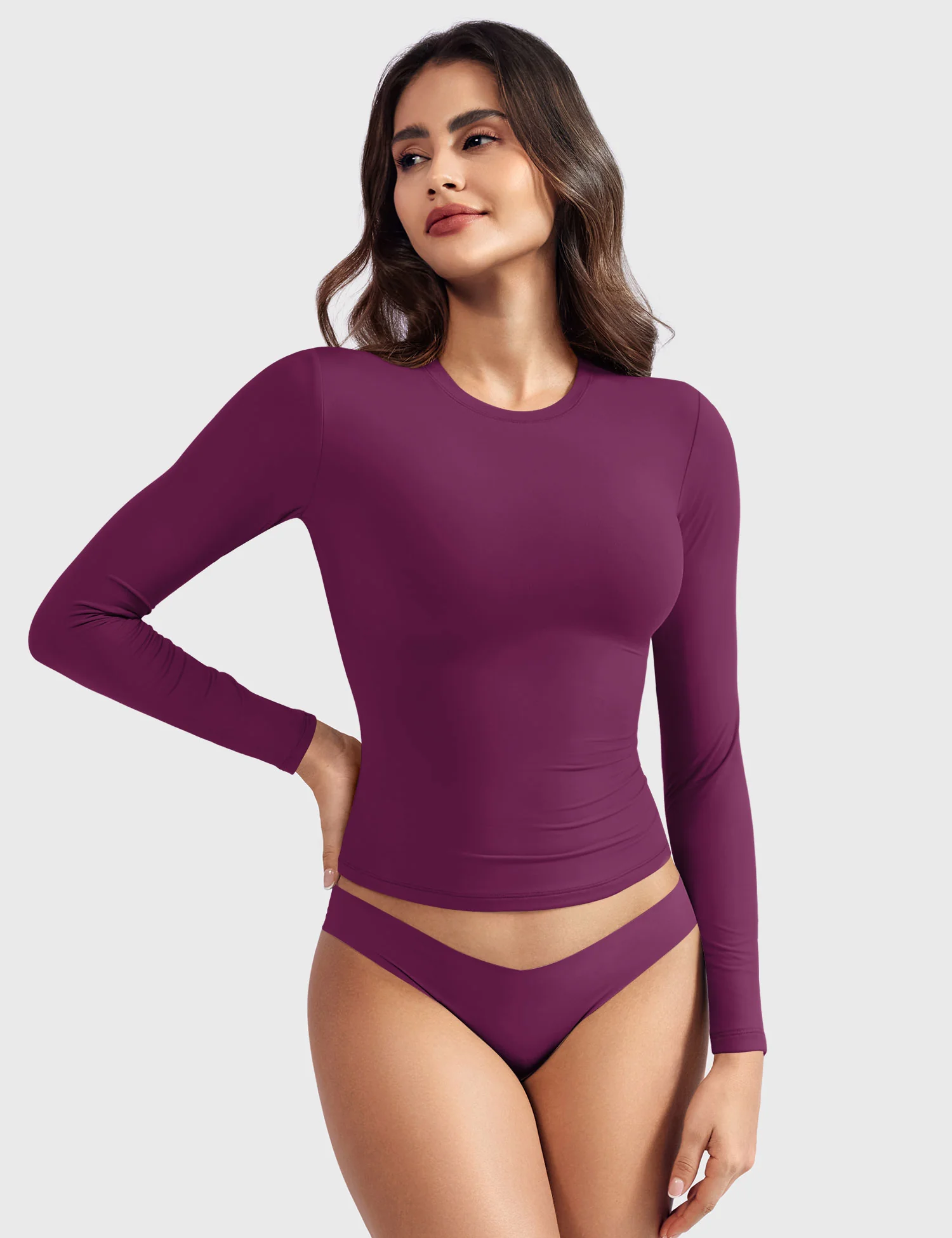 Yeoreo Sweeney Sculpting Long Sleeve Top - Image 51