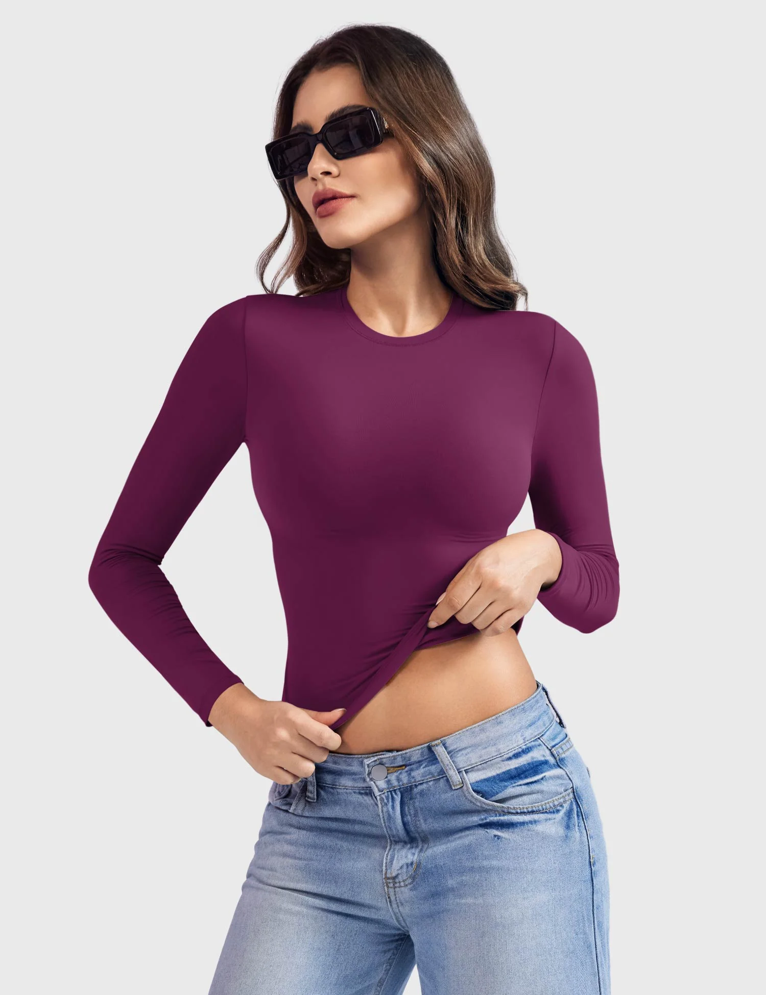 Yeoreo Sweeney Sculpting Long Sleeve Top - Image 52