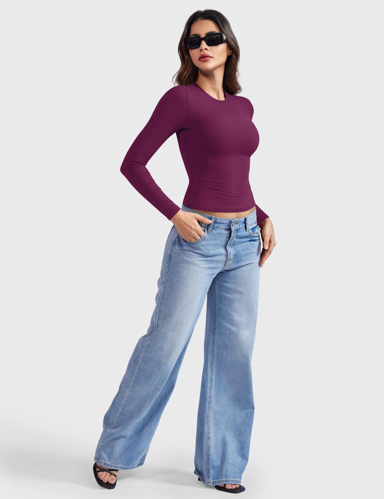 Yeoreo Sweeney Sculpting Long Sleeve Top - Image 53