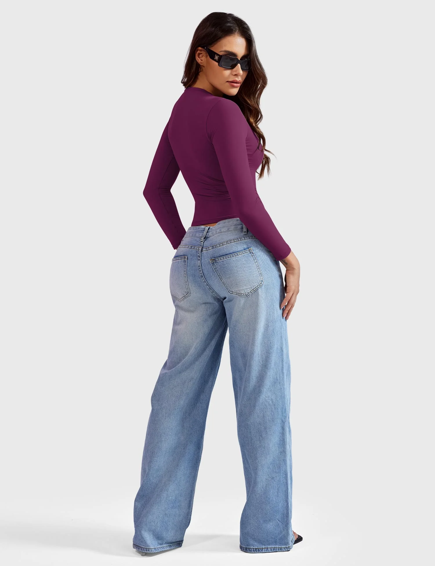 Yeoreo Sweeney Sculpting Long Sleeve Top - Image 54