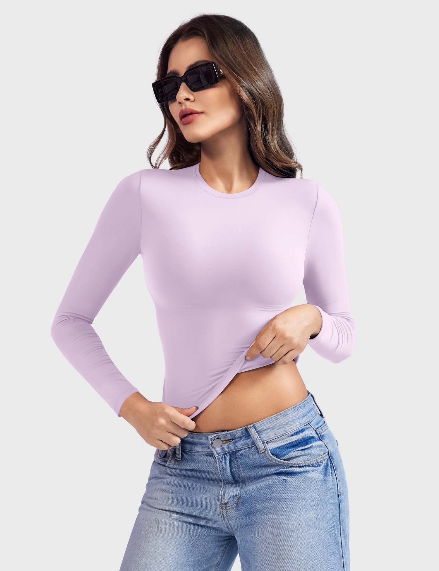 Yeoreo Sweeney Sculpting Long Sleeve Top - Image 70