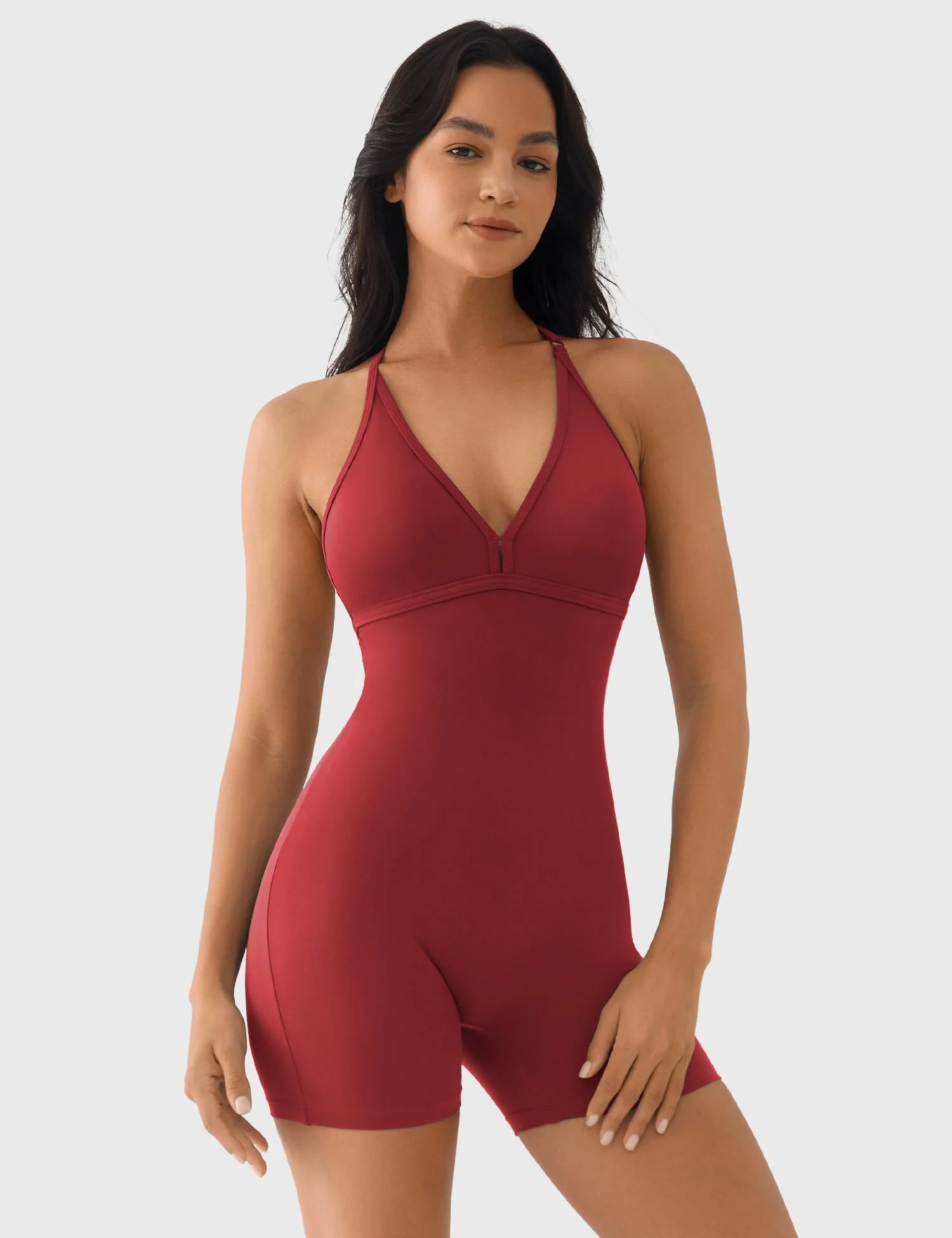 Yeoreo Taylor V Neck Backless Romper - Image 23