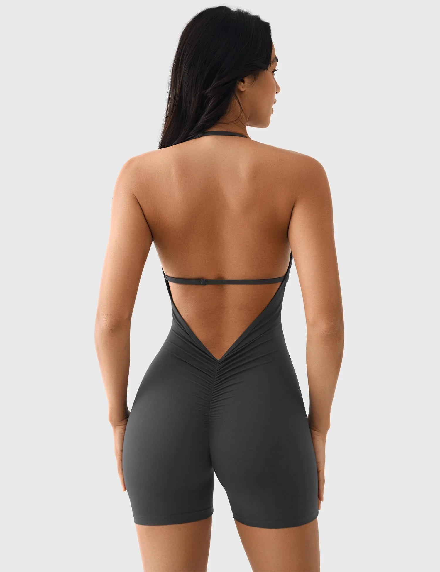 Yeoreo Taylor V Neck Backless Romper - Image 3