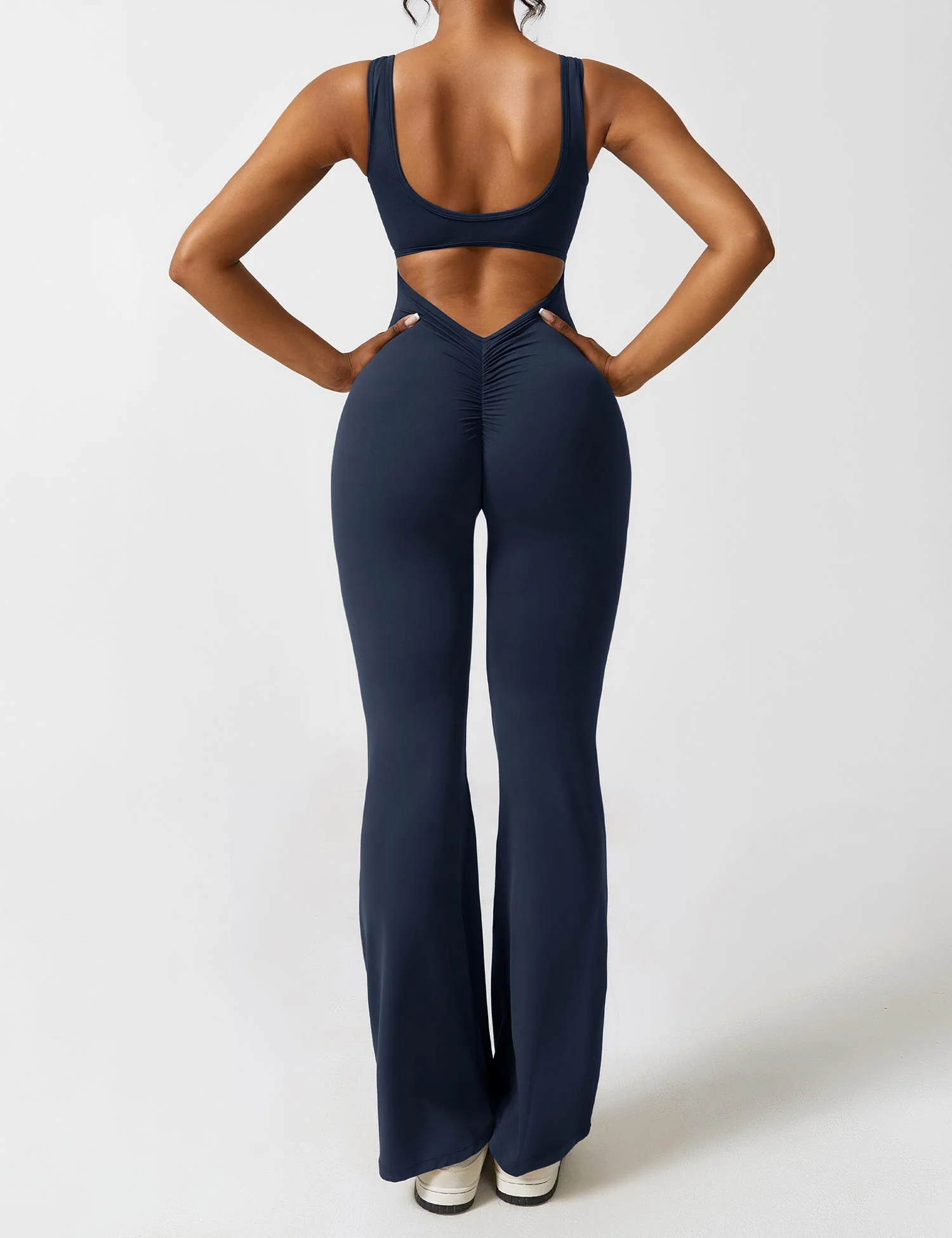 Yeoreo V-Back Flared Jumpsuit - Image 13